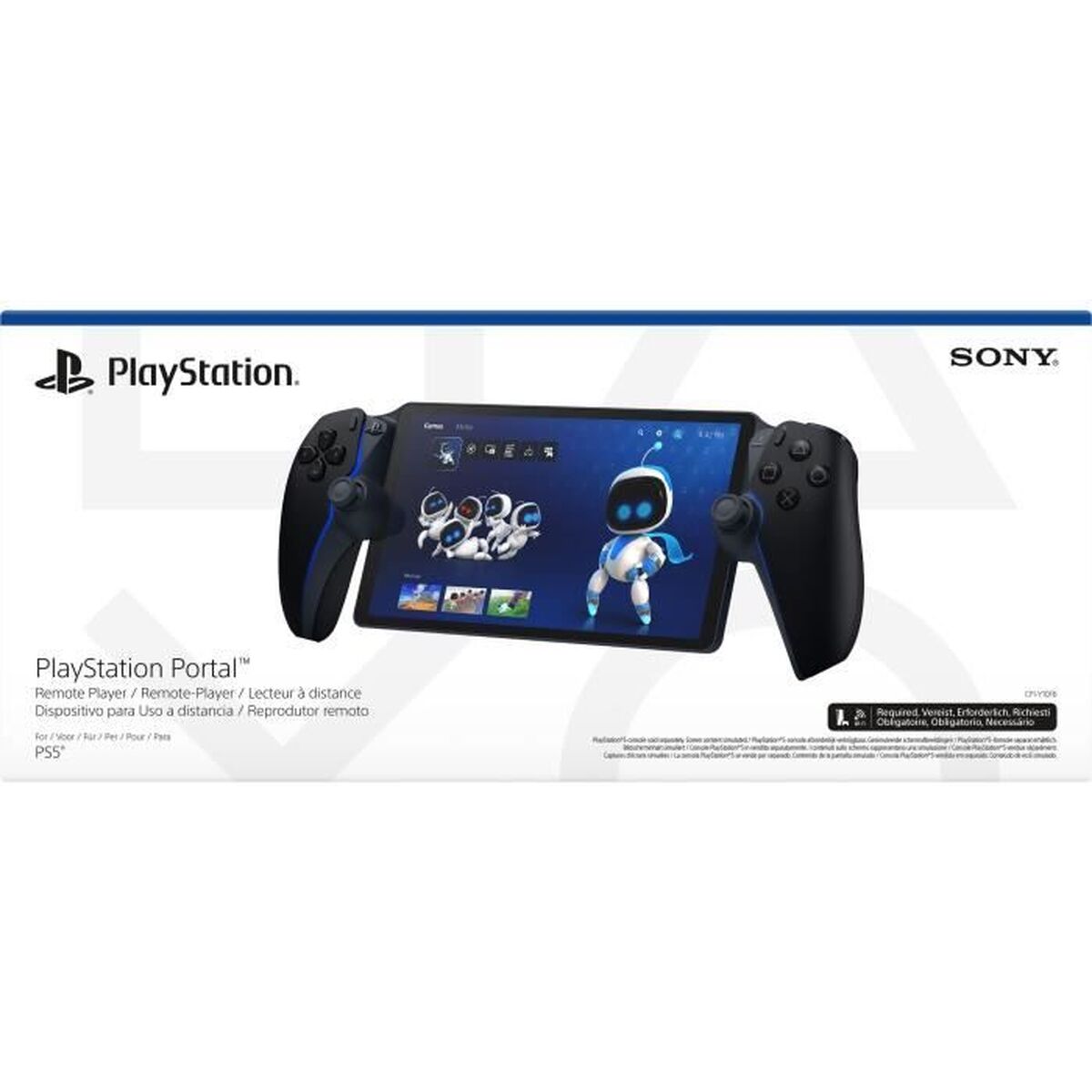 Picture of Remote video game player device Sony PS PORTAL Black