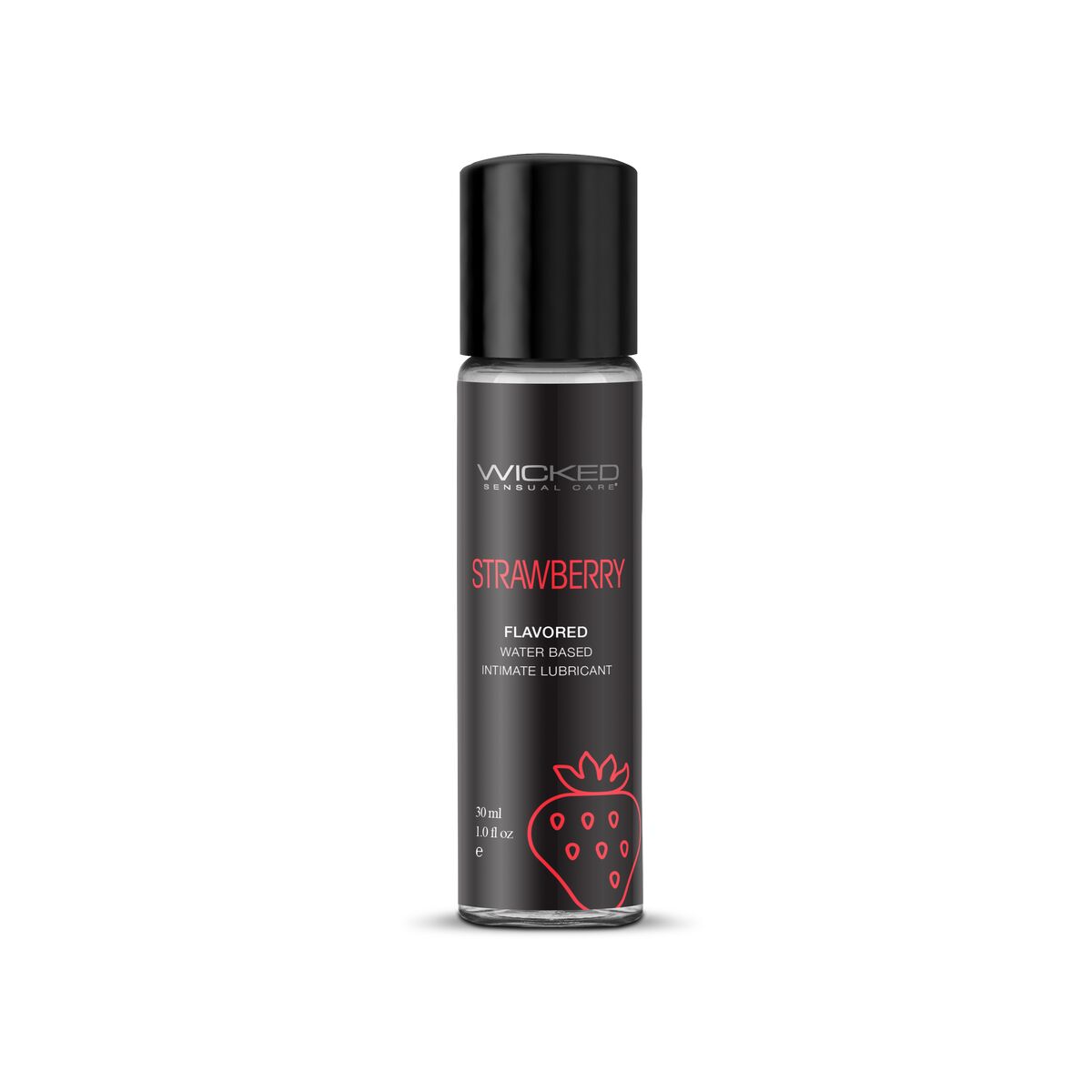 Lubrikační gel Lubricant Wicked Sensual Care Jahoda 30 ml