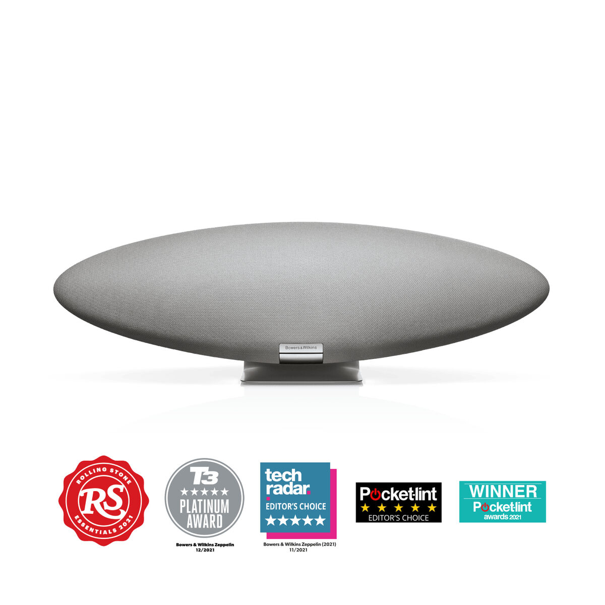 Immagine di PC Speakers Bowers & Wilkins Zeppelin 2021 Perl Gray Grey 80 W
