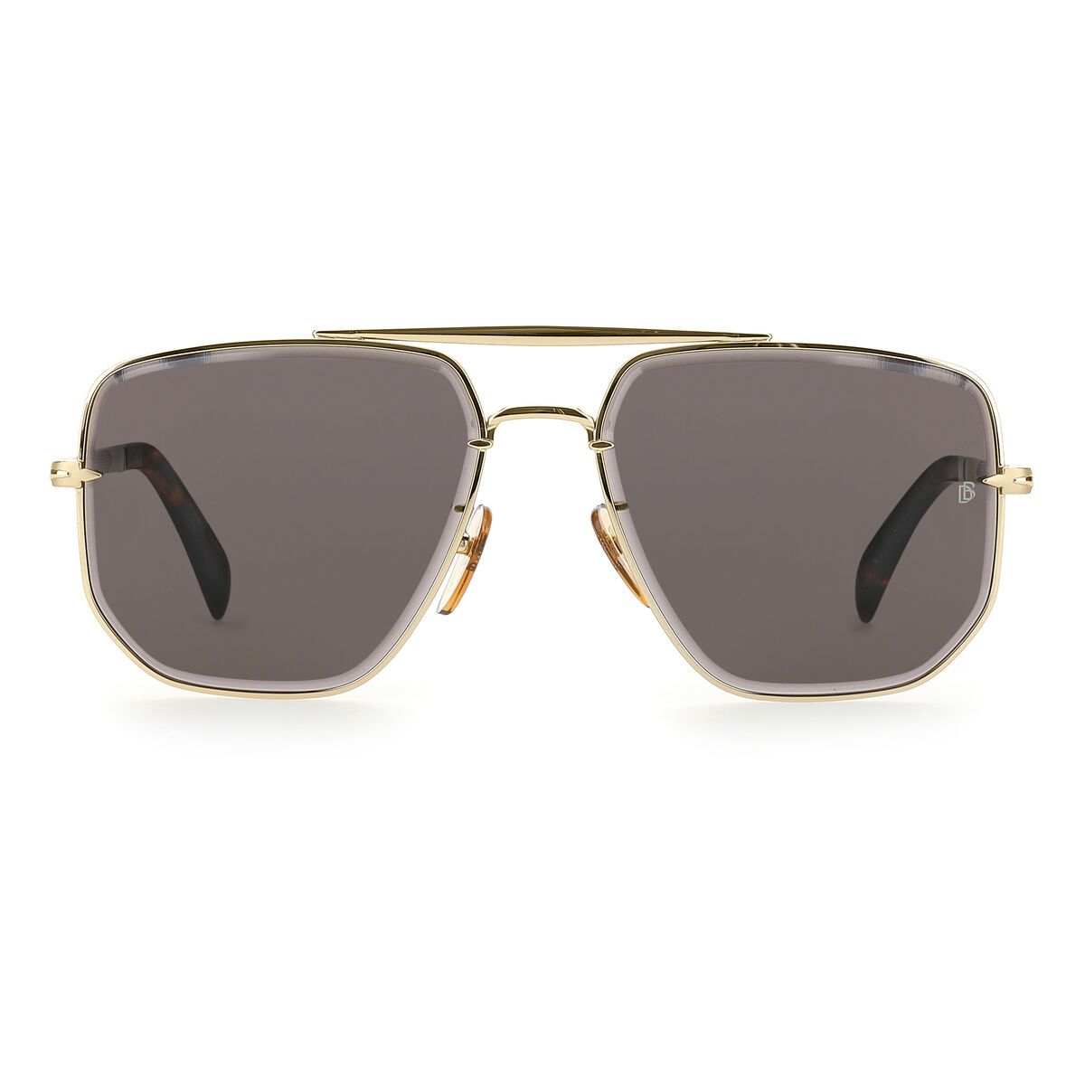 Image secondaire de Lunettes de soleil Homme David Beckham DB-7001-S-J5G-IR Doré ø 60 mm