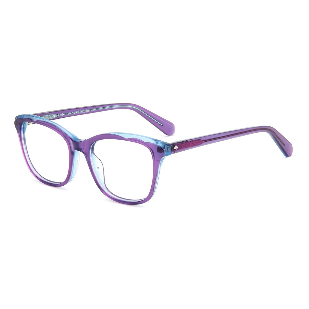 Spectacle frame Kate Spade ELODIE-B3VE716 Purple Ø 47 mm Spectacle frame Kate Spade ELODIE-B3VE716 Purple Ø 47 mm