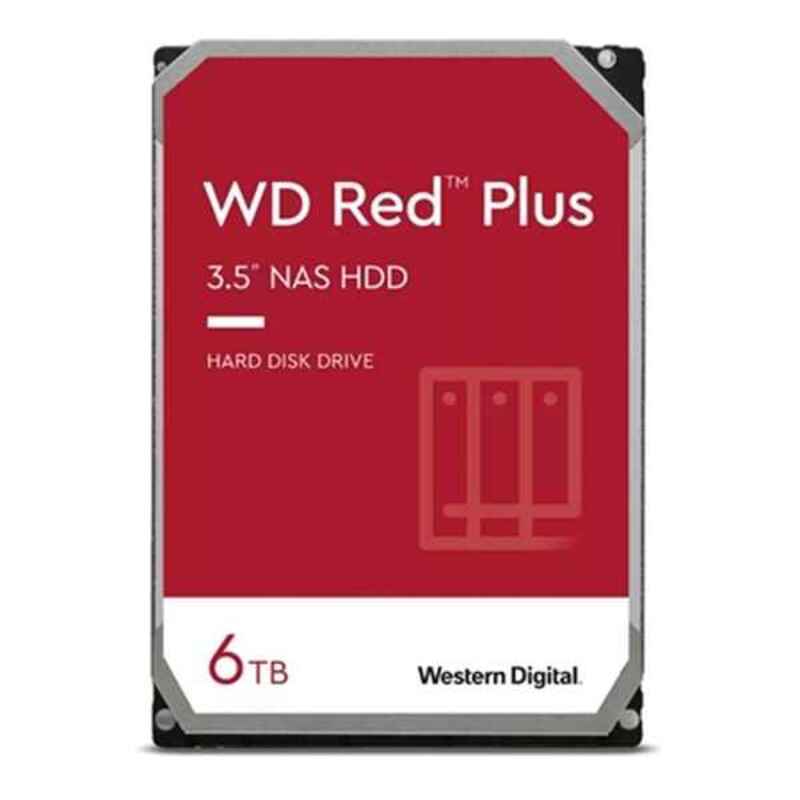 Hard Drive Western Digital Red Plus WD60EFZX 6 TB 5640 rpm
