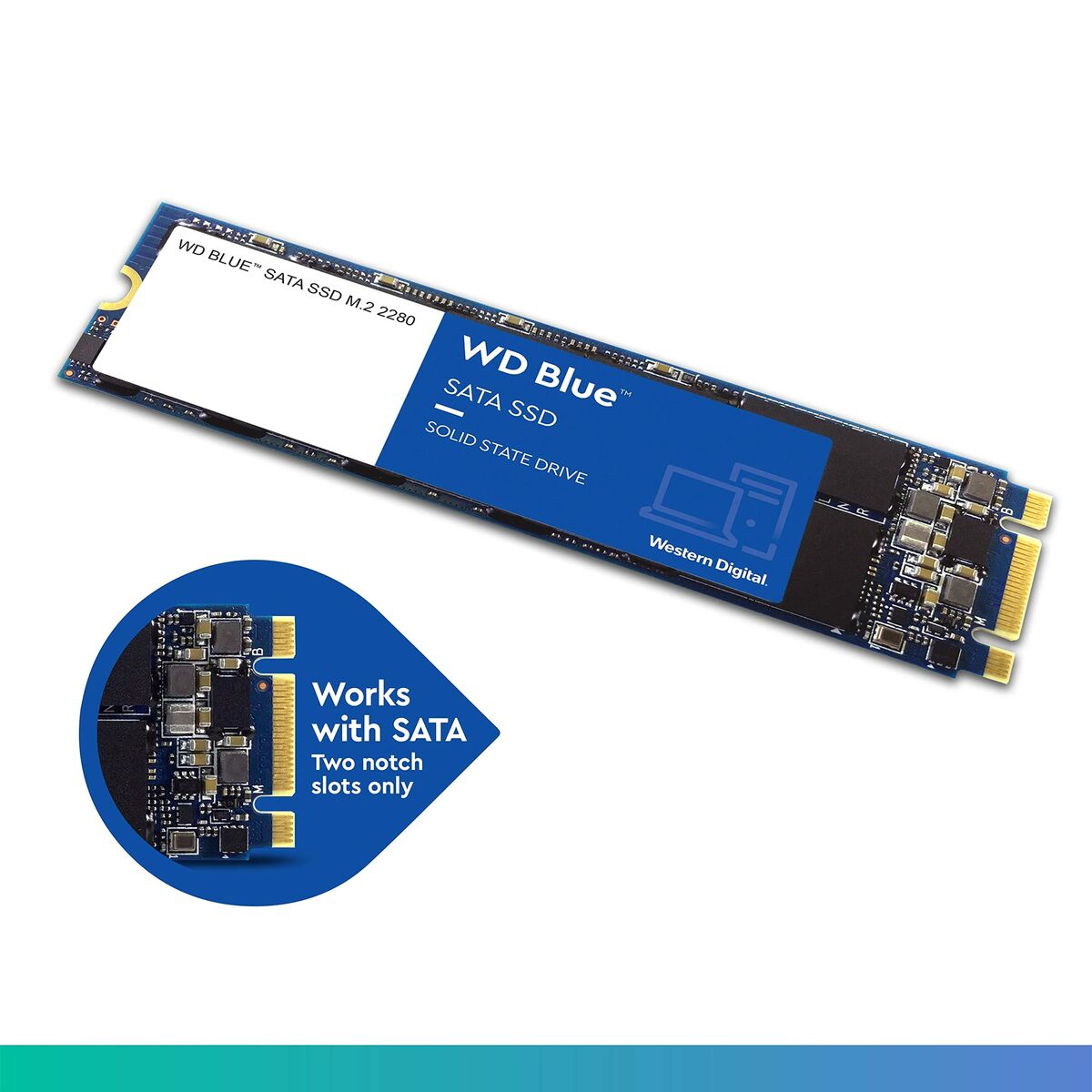 Afbeeldingen van Hard Drive Western Digital WDS500G2B0B 500 GB SSD