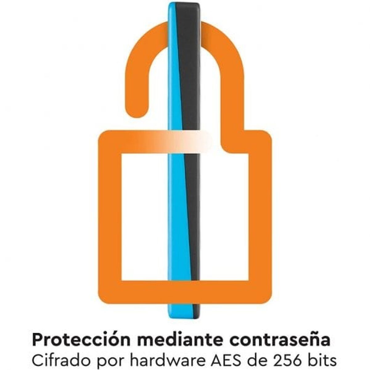 Picture of External Hard Drive Western Digital WDBPKJ0040BBL-WESN 4TB Blue