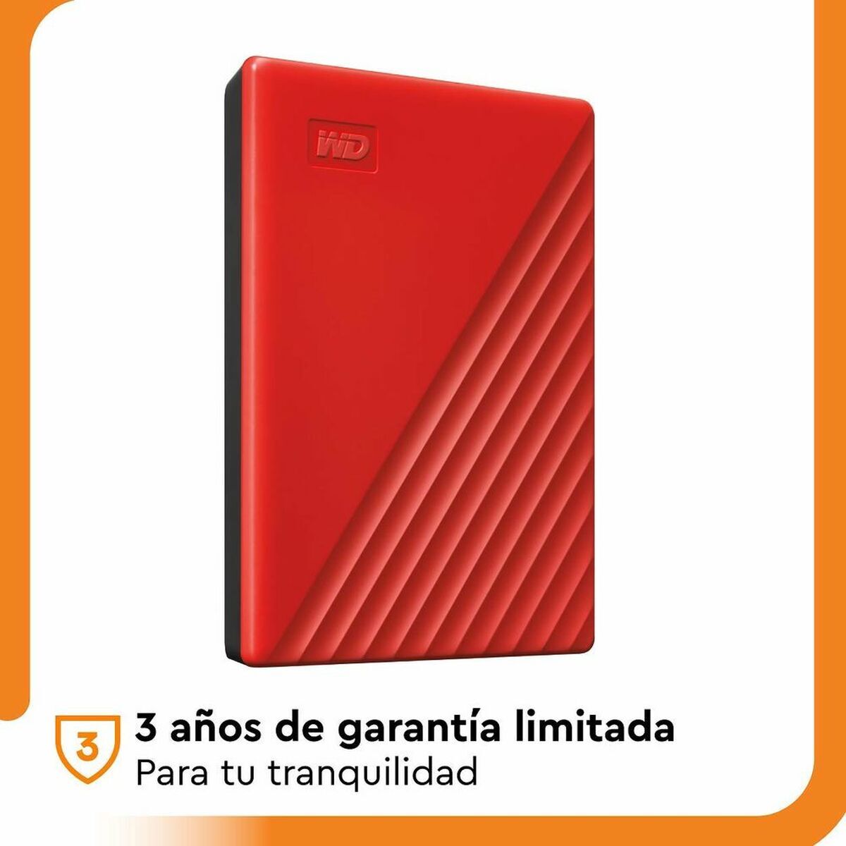 Picture of External Hard Drive Western Digital WDBPKJ0040BRD-WESN 4TB Red