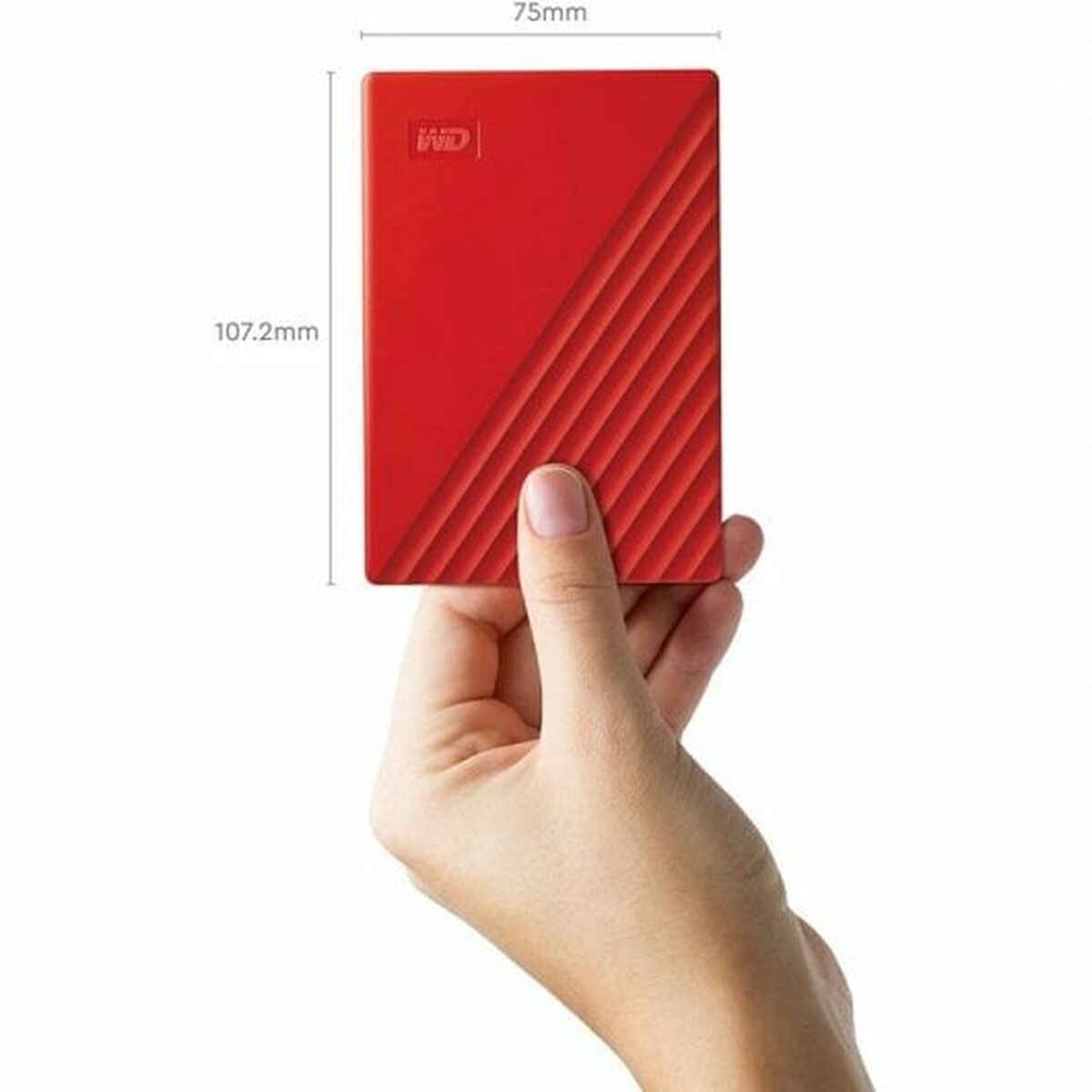 Picture of External Hard Drive Western Digital WDBPKJ0040BRD-WESN 4TB Red