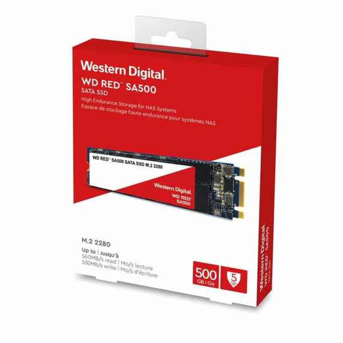 Picture of Hard Drive Western Digital Red SA500 500 GB SSD 500 GB SSD