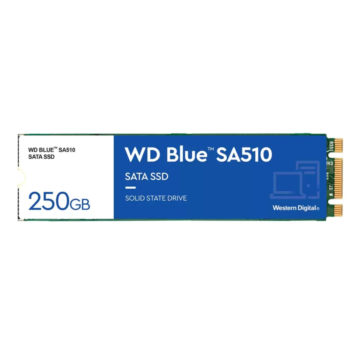 Afbeeldingen van Hard Drive Western Digital SA510 250 GB Blue