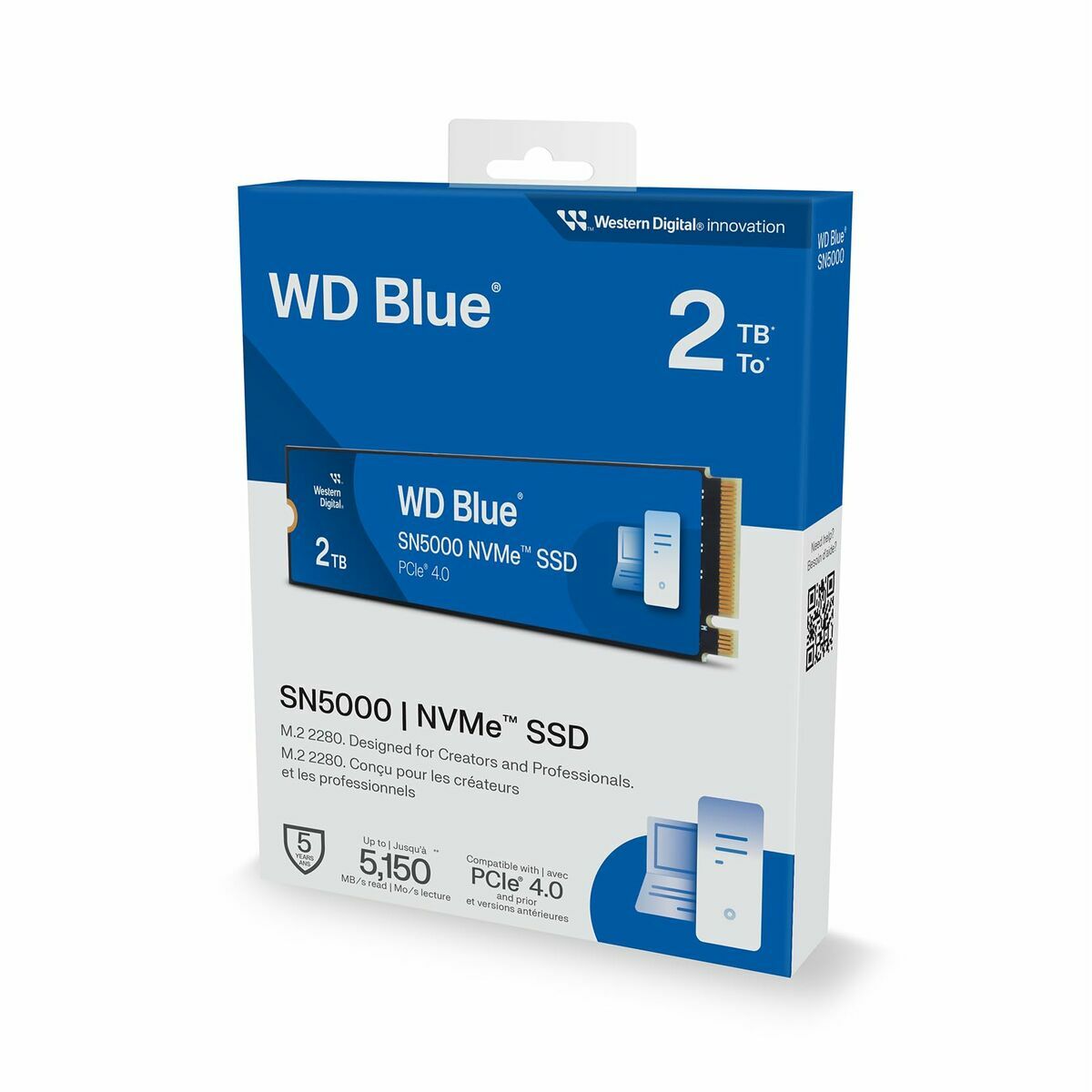 Afbeeldingen van Hard Drive Western Digital Blue SN5000 2 TB SSD