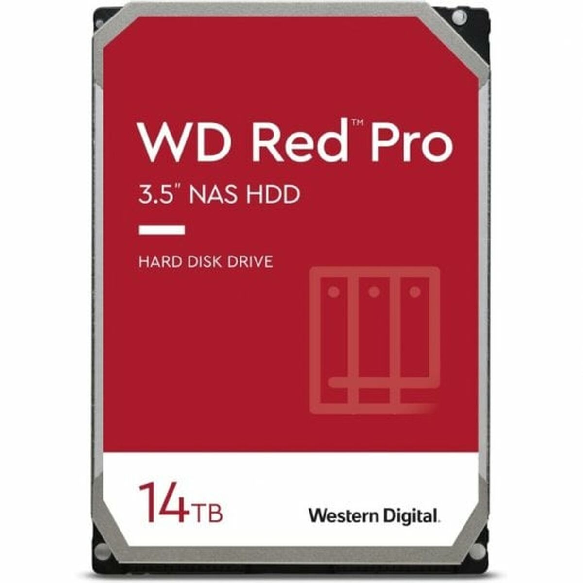 Picture of Hard Drive Western Digital Red Pro WD142KFGX 3,5" 14 TB