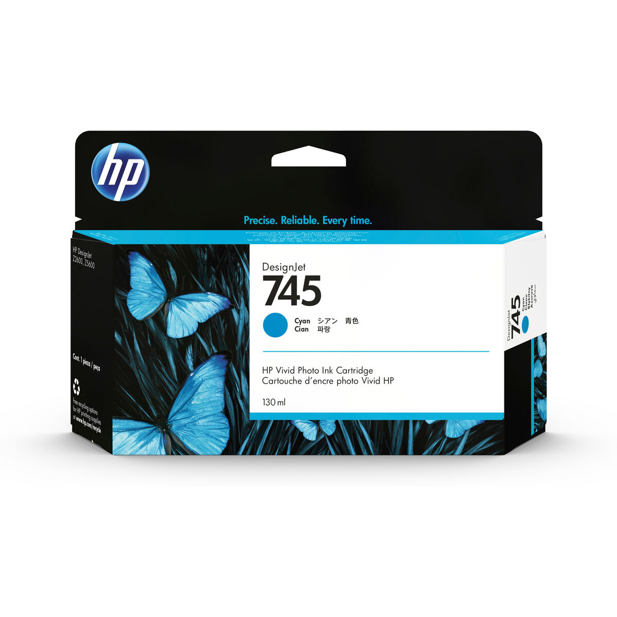 Afbeeldingen van Original Ink Cartridge HP F9J97A Cyan