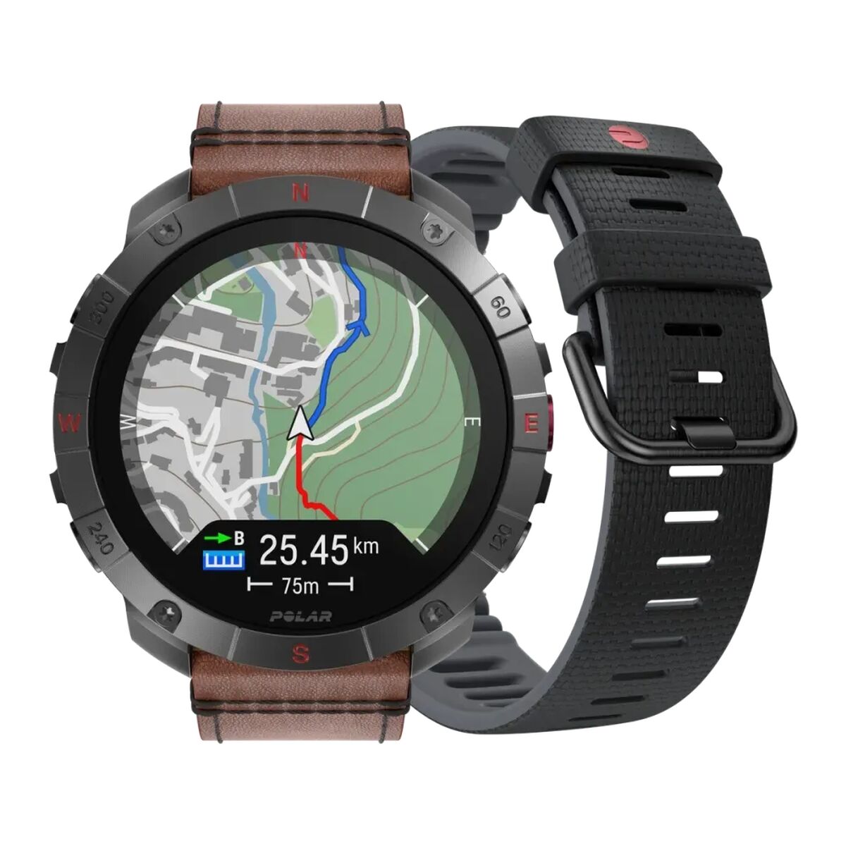 Montre intelligente Polar GRIT X2 PRO Titane 1,39