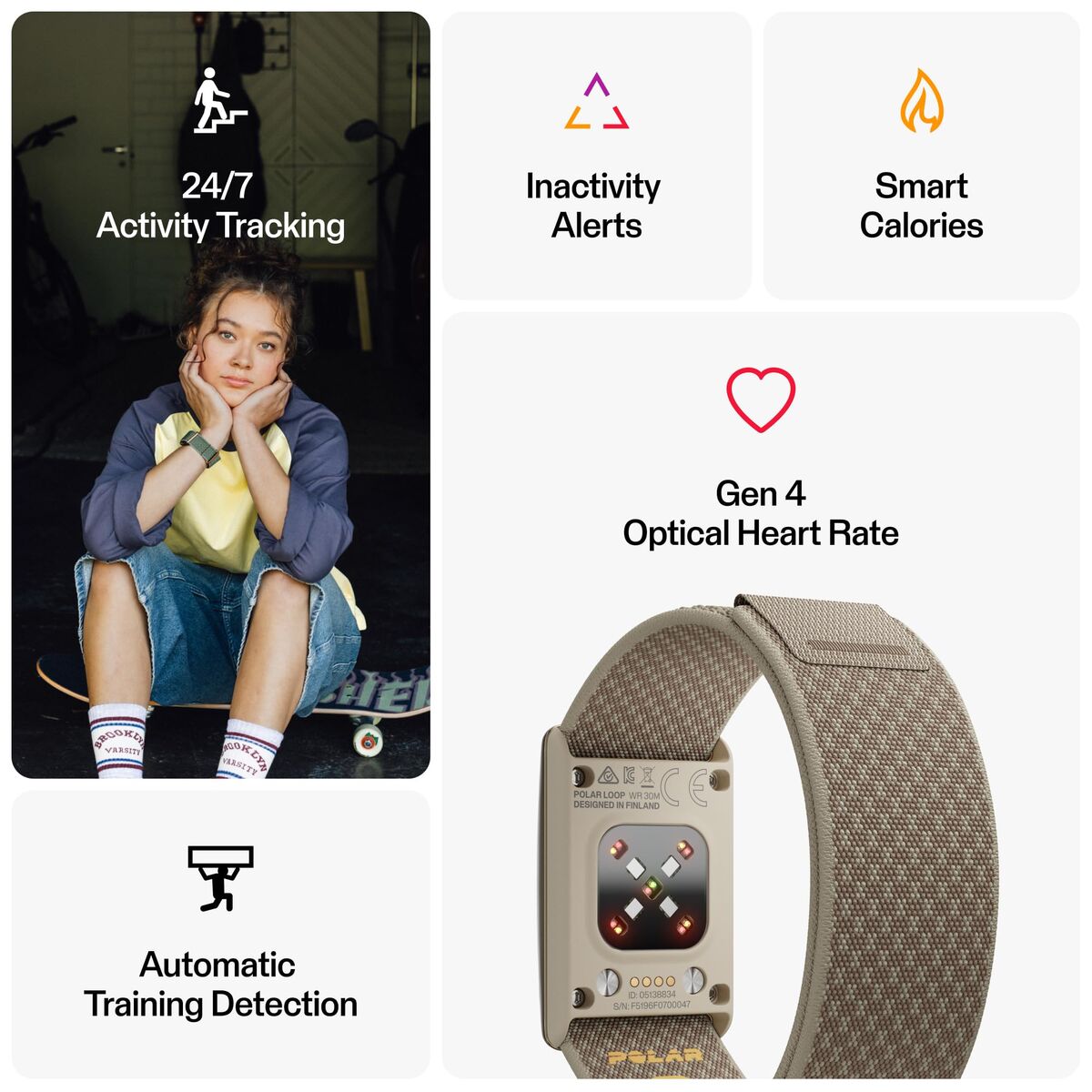 Bild von Smartwatch Polar 920115932 Gold Sand