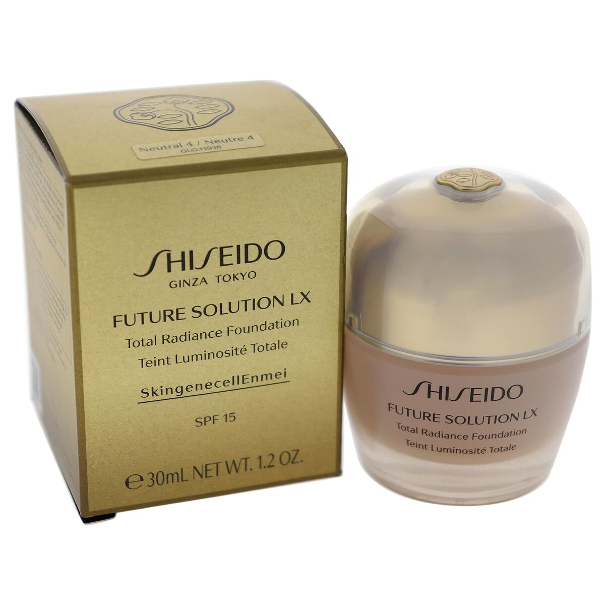 Crème Make-up Basis Shiseido 729238139381 4-neutral Spf 20 Spf 15 30 ml 30 L