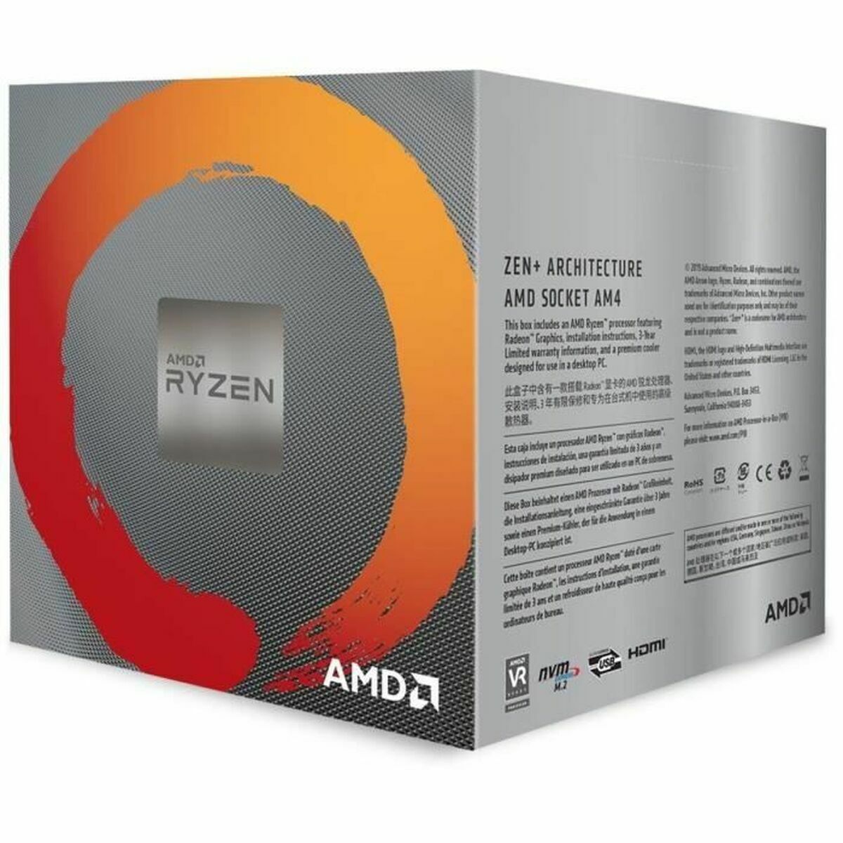 Afbeeldingen van Processor AMD 3400G AMD AM4
