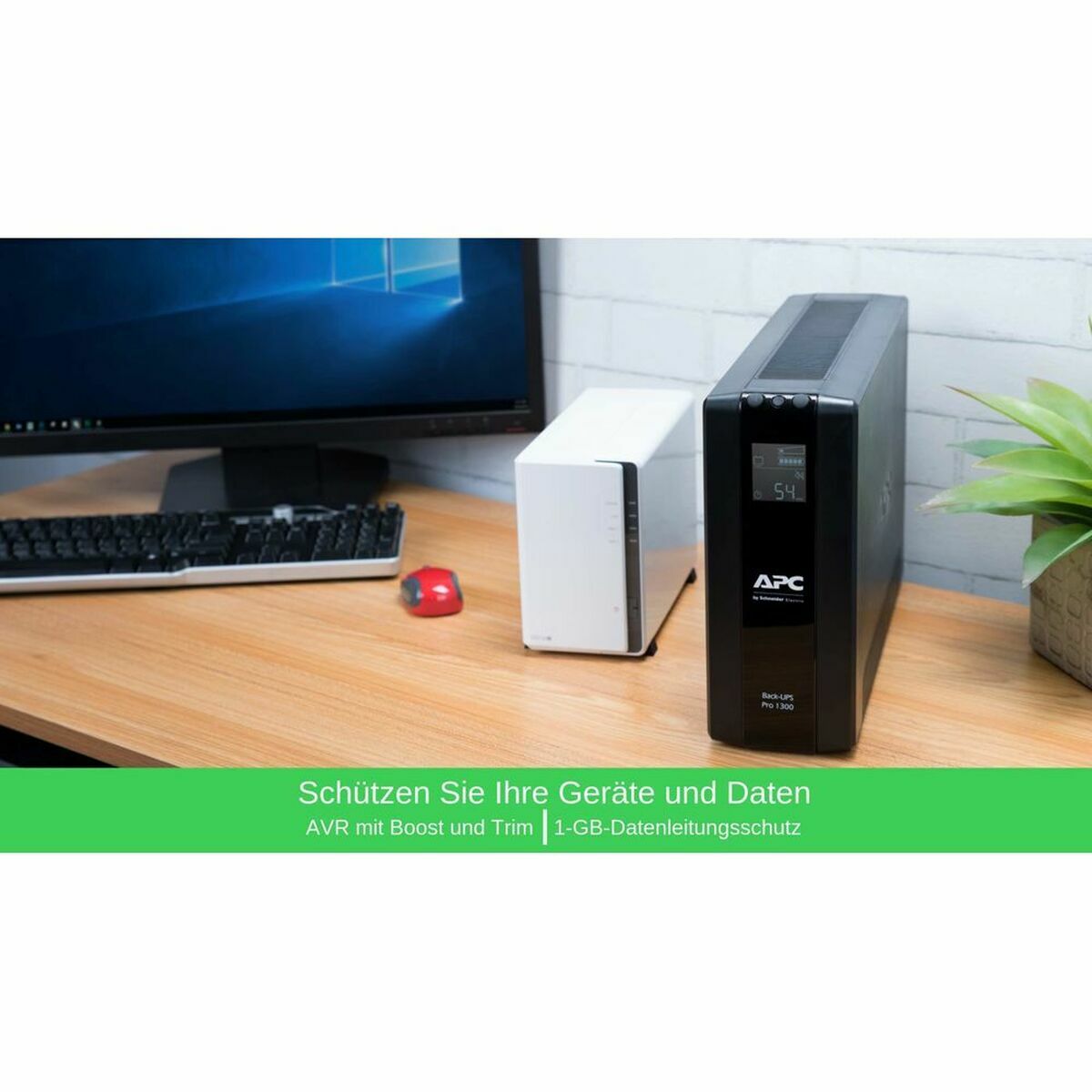 Picture of Uninterruptible Power Supply System Interactive UPS APC BR1300MI