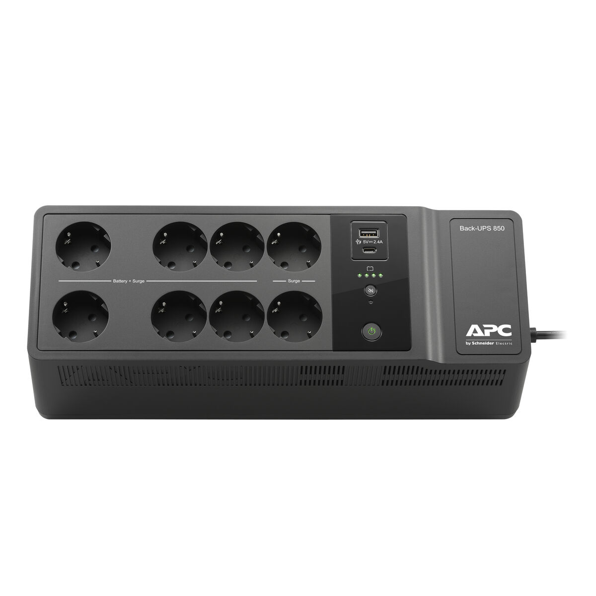 Picture of Uninterruptible Power Supply System Interactive UPS APC BE850G2-GR 520 W