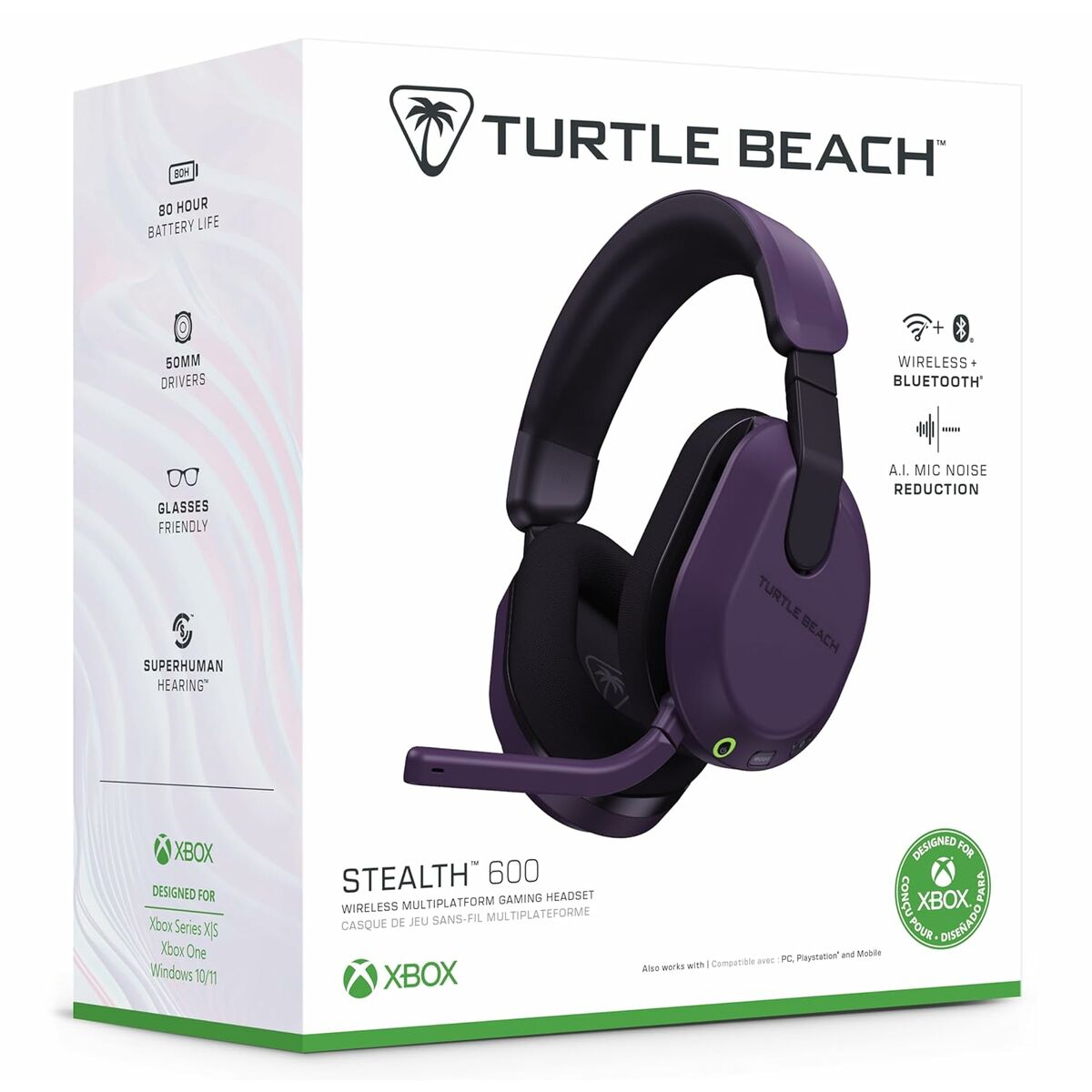 Headphones Turtle Beach Stealth Purple