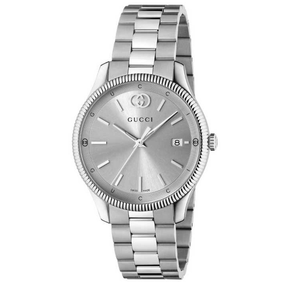 Γυναικεία Ρολόγια Gucci G-TIMELESS Ασημί