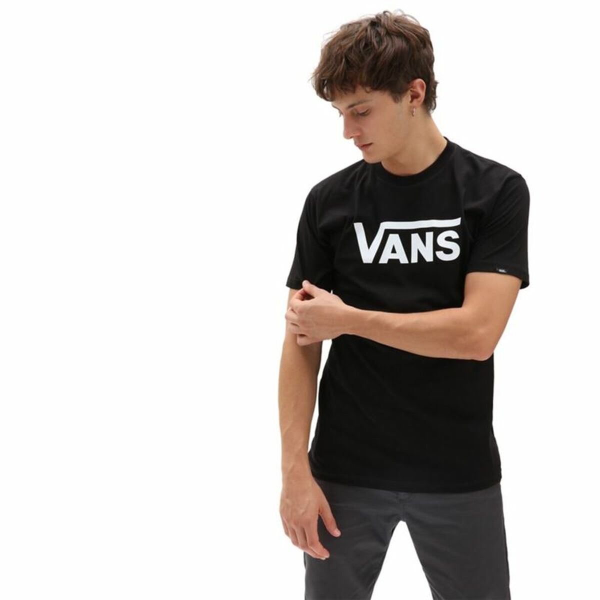 Image secondaire de T-shirt à manches courtes homme Vans Mn Classic Blanc Noir