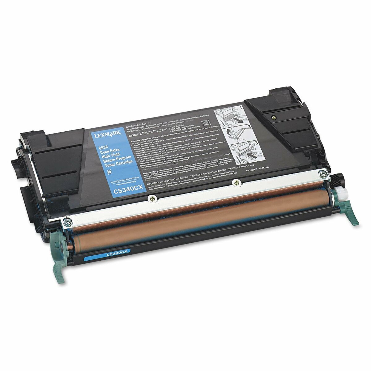 Picture of Original Toner Lexmark C5340CX Cyan