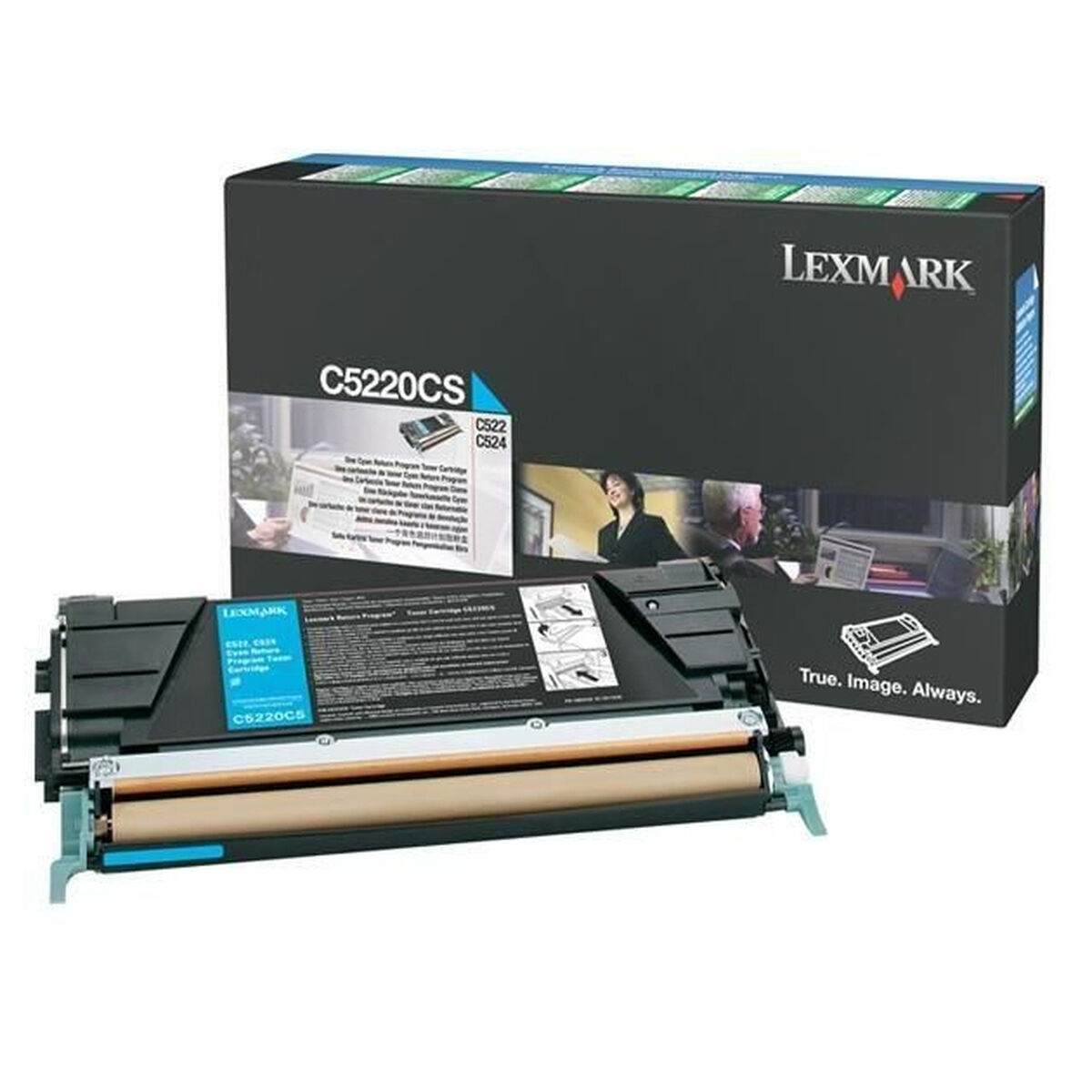 Picture of Original Toner Lexmark C5220CS Cyan
