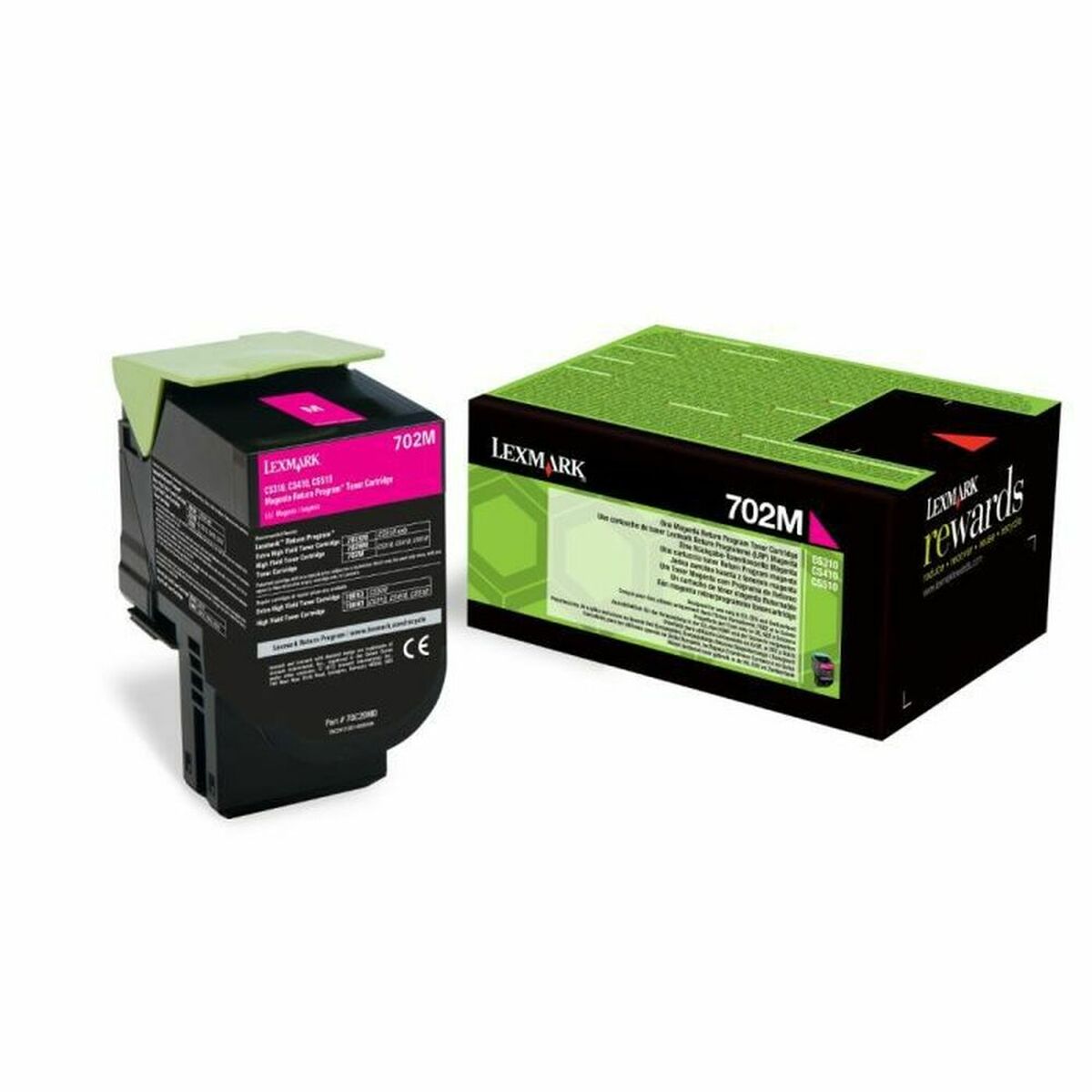Picture of Original Toner Lexmark 70C20M0 Magenta (1 Unit)