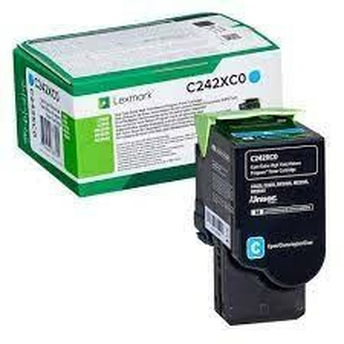 Picture of Original Toner Lexmark C242XC0 Cyan