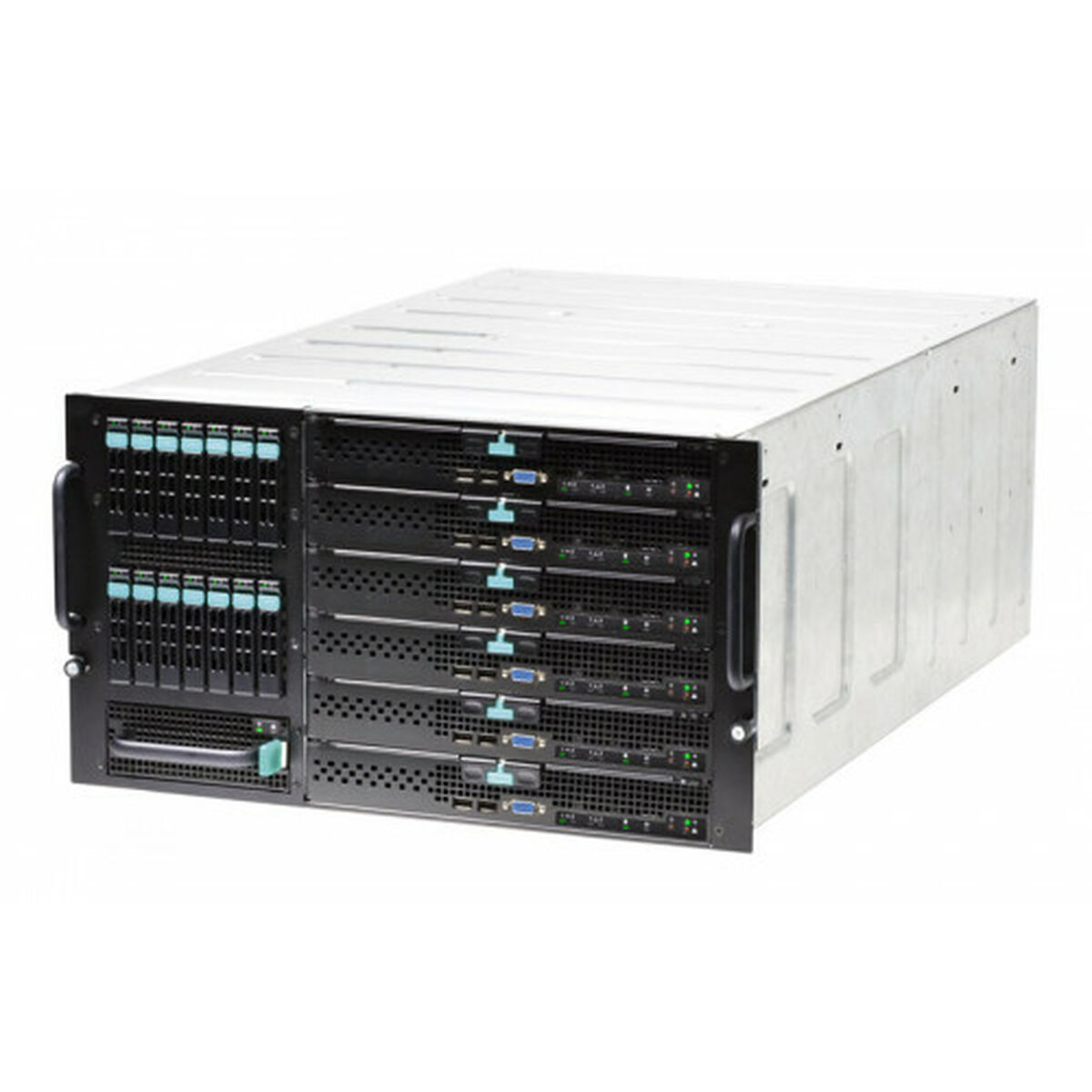 Afbeeldingen van ATX Semi-tower Box Intel MFSYS25V2 Black Grey