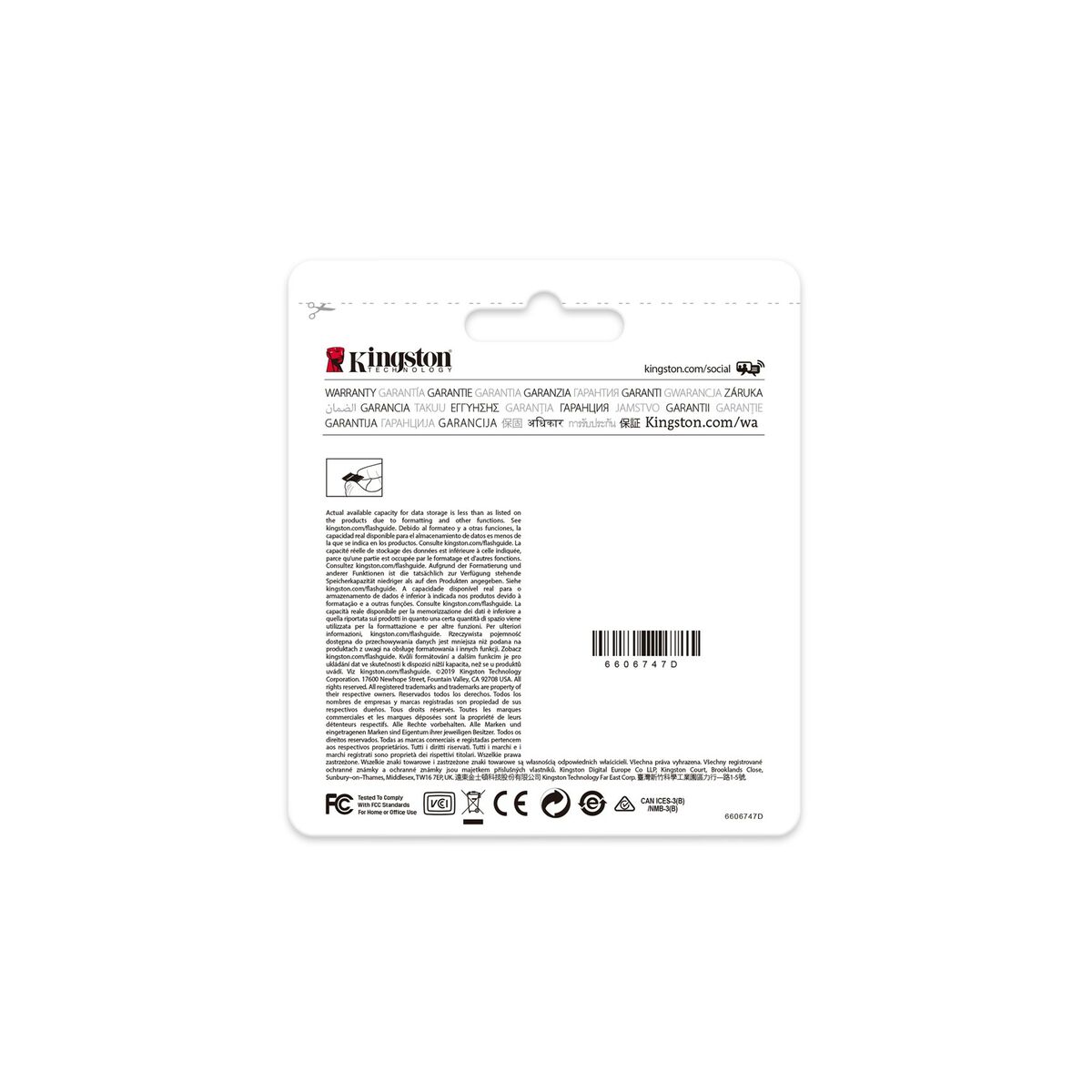 Immagine di Micro SD Card Kingston High Endurance 128 GB