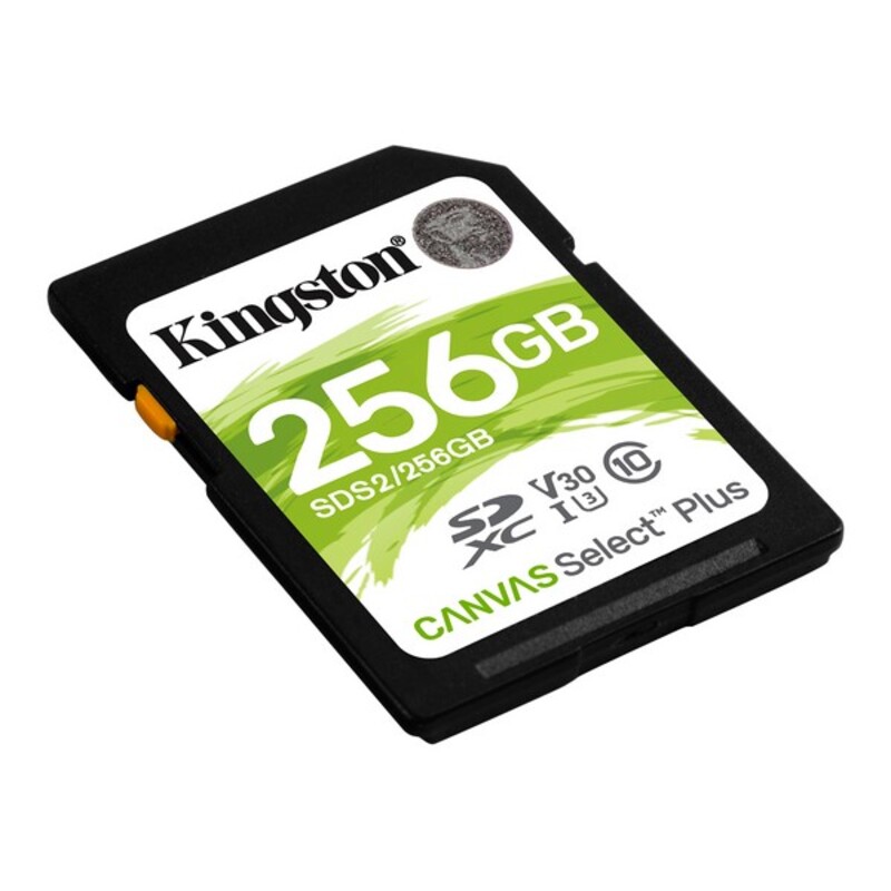 Carte Mémoire SD Kingston SDS2 256 GB Noir   