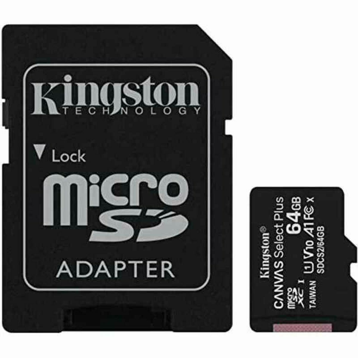 Micro SD Card Kingston SDCS2/64GB           64GB