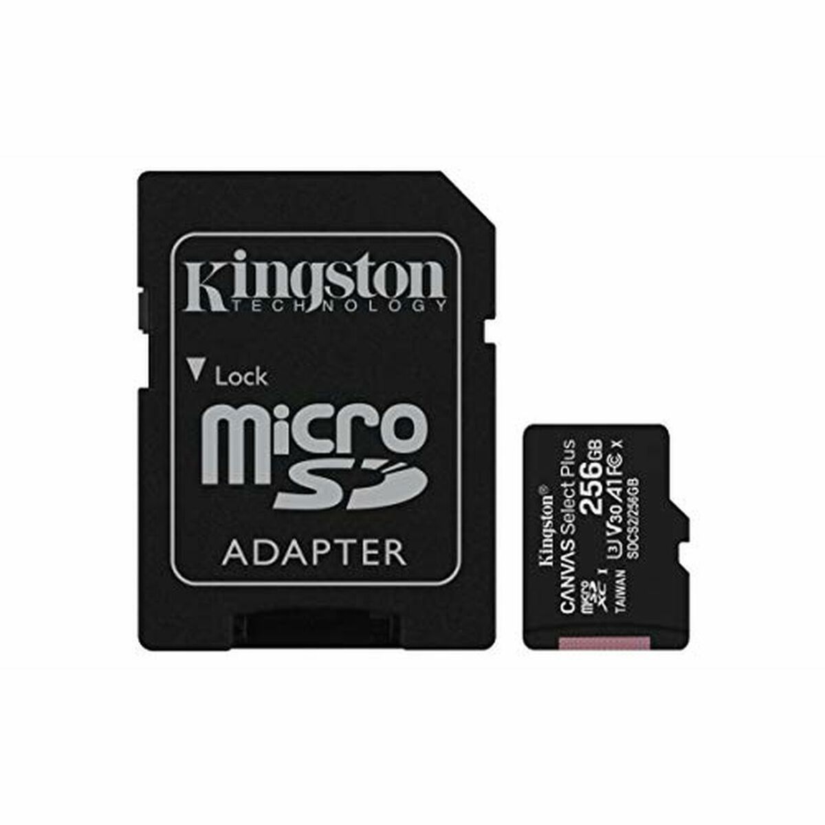 Afbeeldingen van Micro SD Card Kingston SDCS2/256GB 256GB