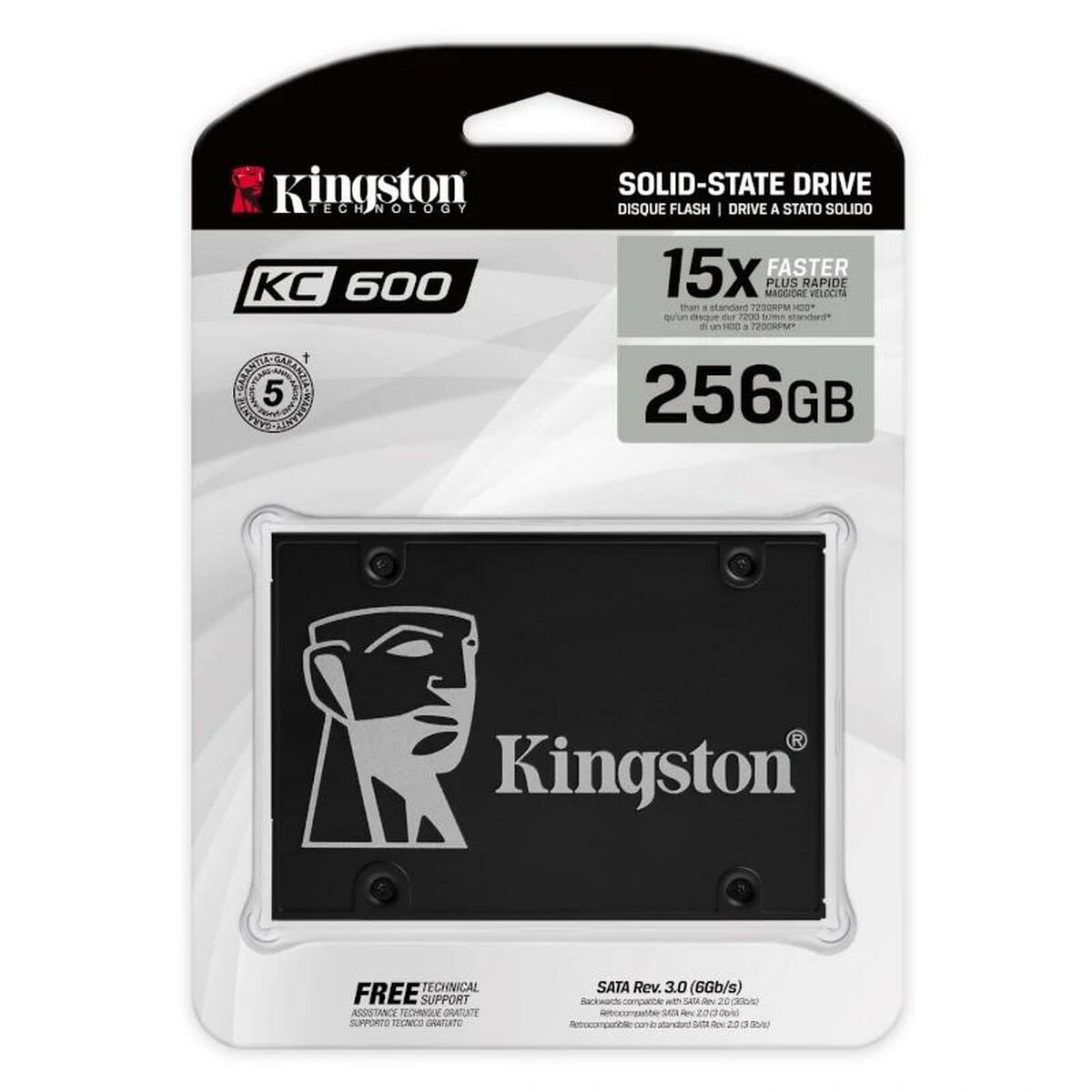 Image de Hard Drive Kingston SKC600/2048G 2 TB SSD