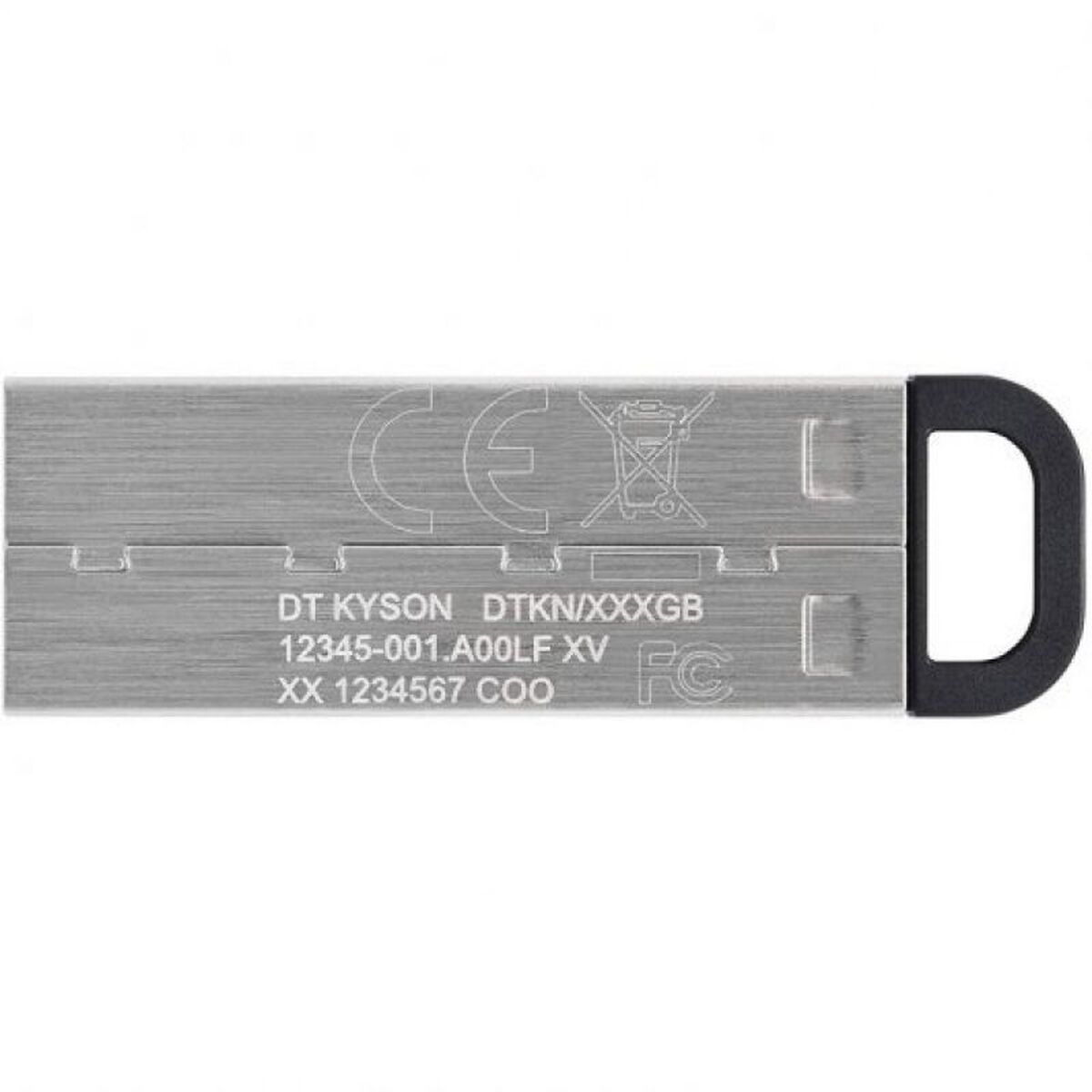 Picture of USB stick Kingston Kyson Black Silver 64 GB