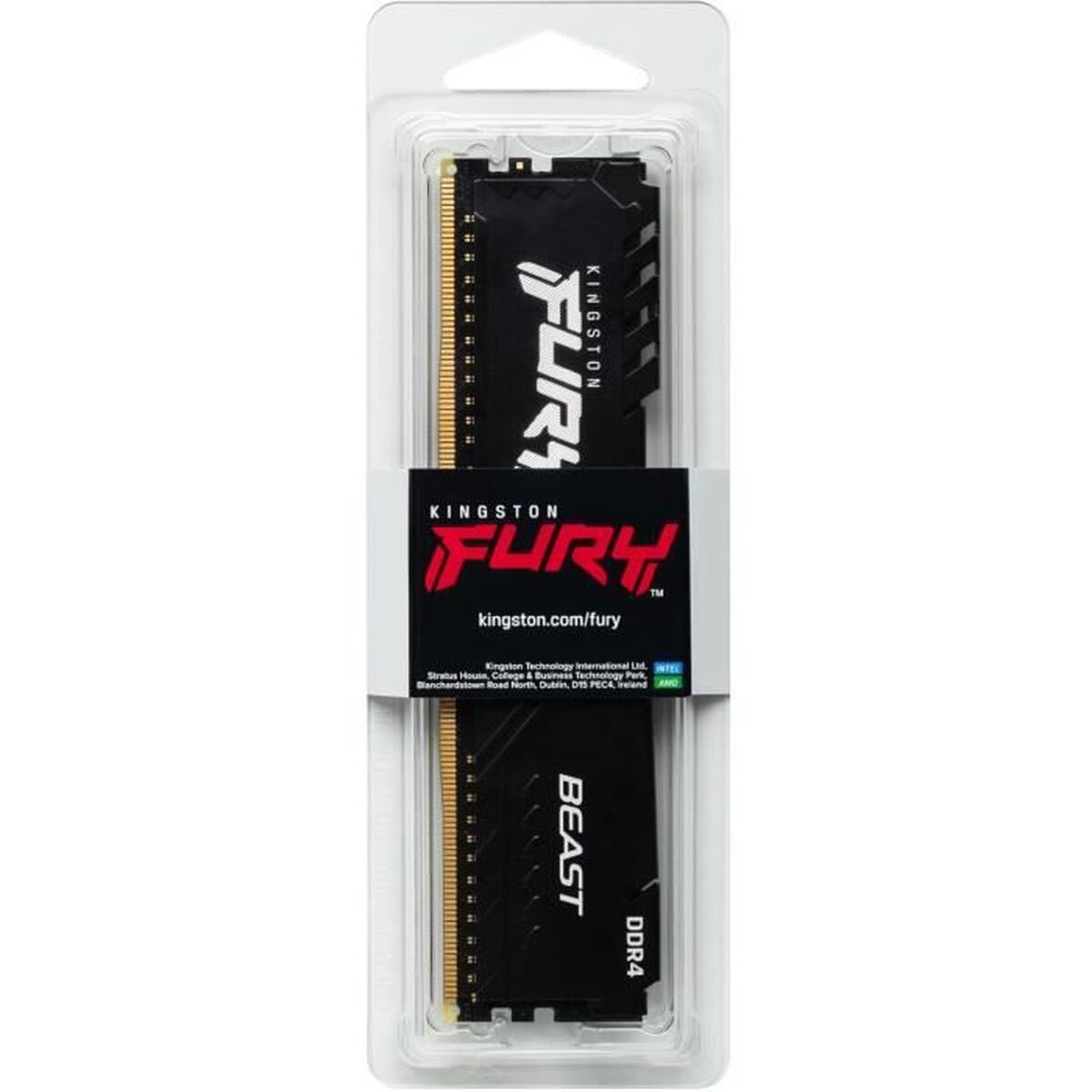 Picture of RAM Memory Kingston Beast 32 GB DDR4 1600 mHz 3200 MHz CL16