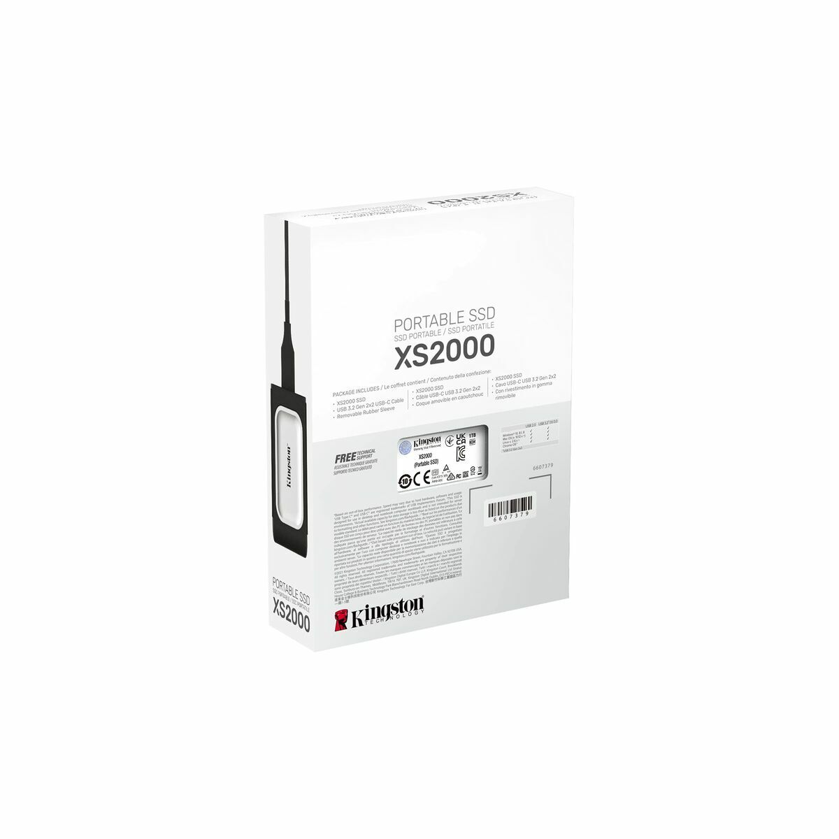 Afbeeldingen van External Hard Drive Kingston XS2000 1 TB SSD