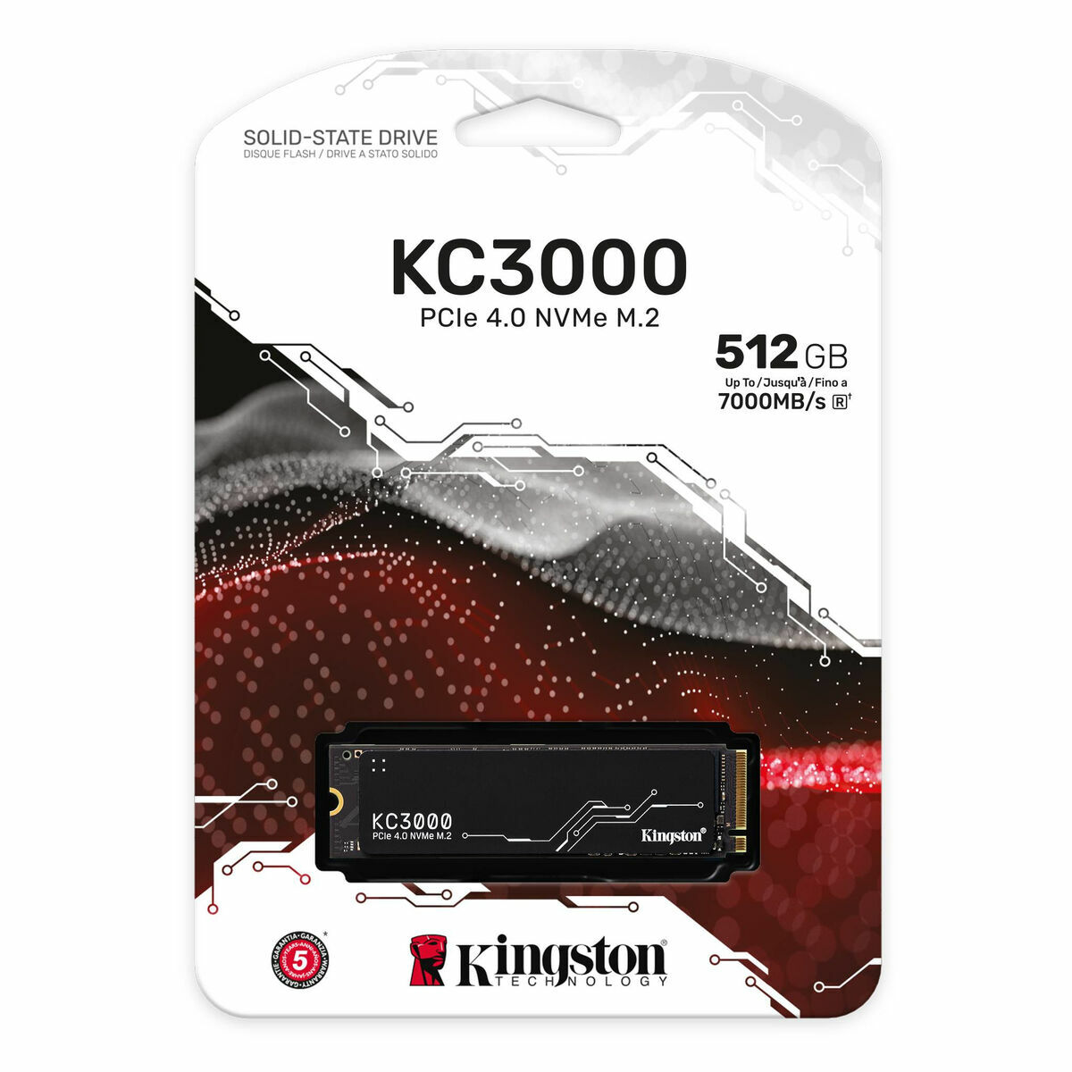 Picture of Hard Drive Kingston SKC3000S512 512 GB SSD