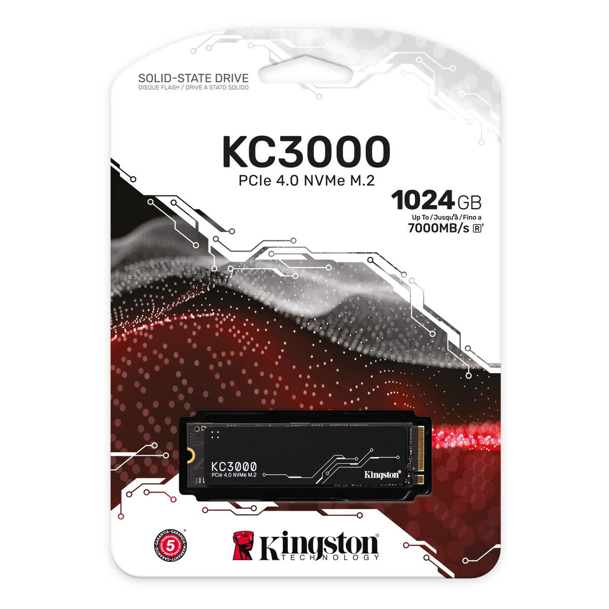Obrazek Hard Drive Kingston KC3000 1 TB SSD