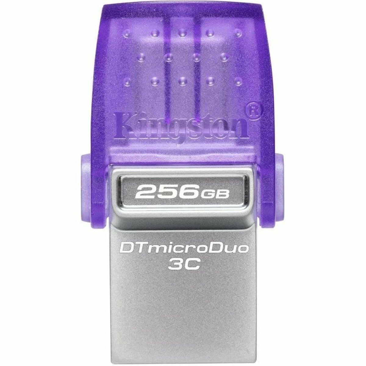 Afbeeldingen van USB stick Kingston DataTraveler microDuo 3C Violet 256 GB