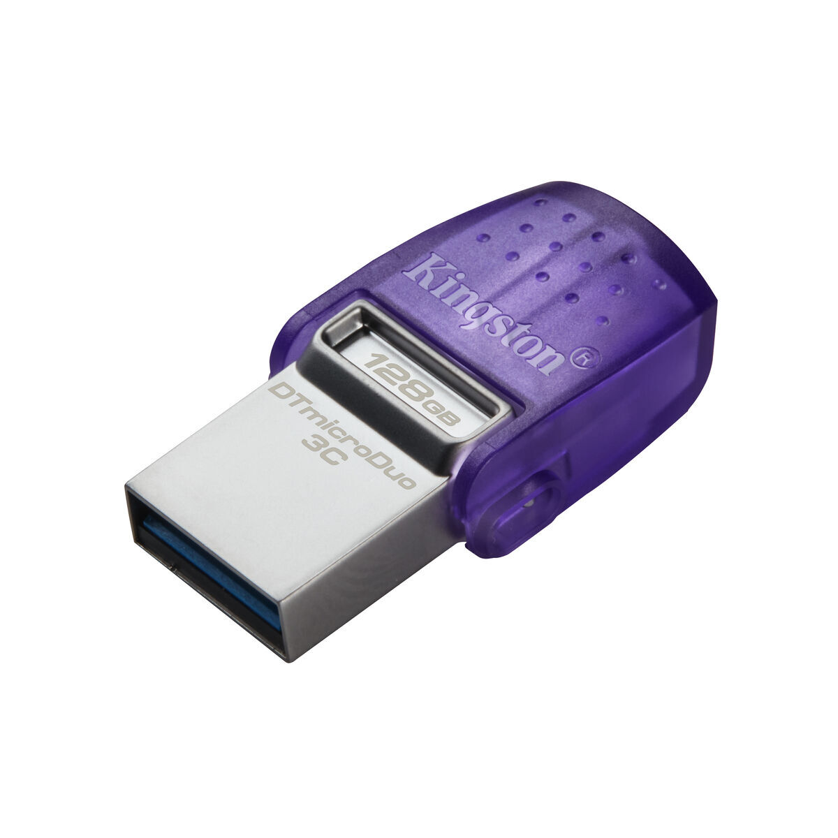 Obrazek USB stick Kingston microDuo 3C Purple 128 GB