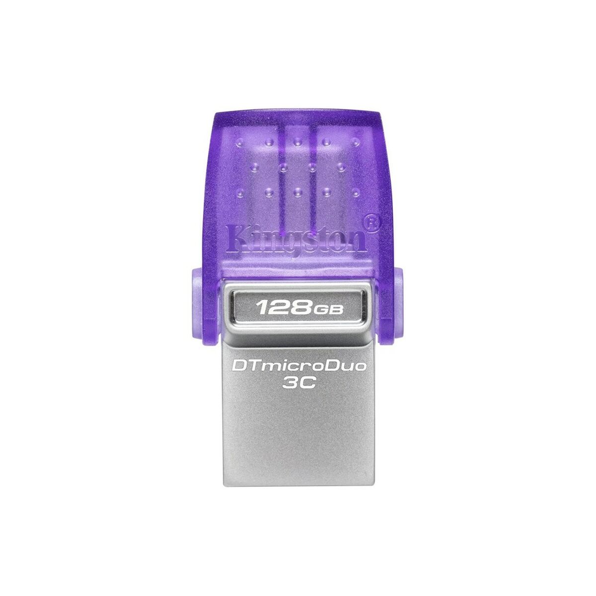 Afbeeldingen van USB stick Kingston microDuo 3C 128 GB Purple