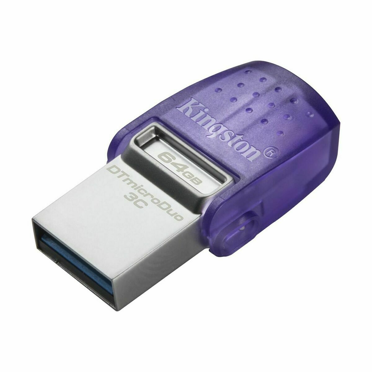 Afbeeldingen van USB stick Kingston microDuo 3C 64 GB Purple