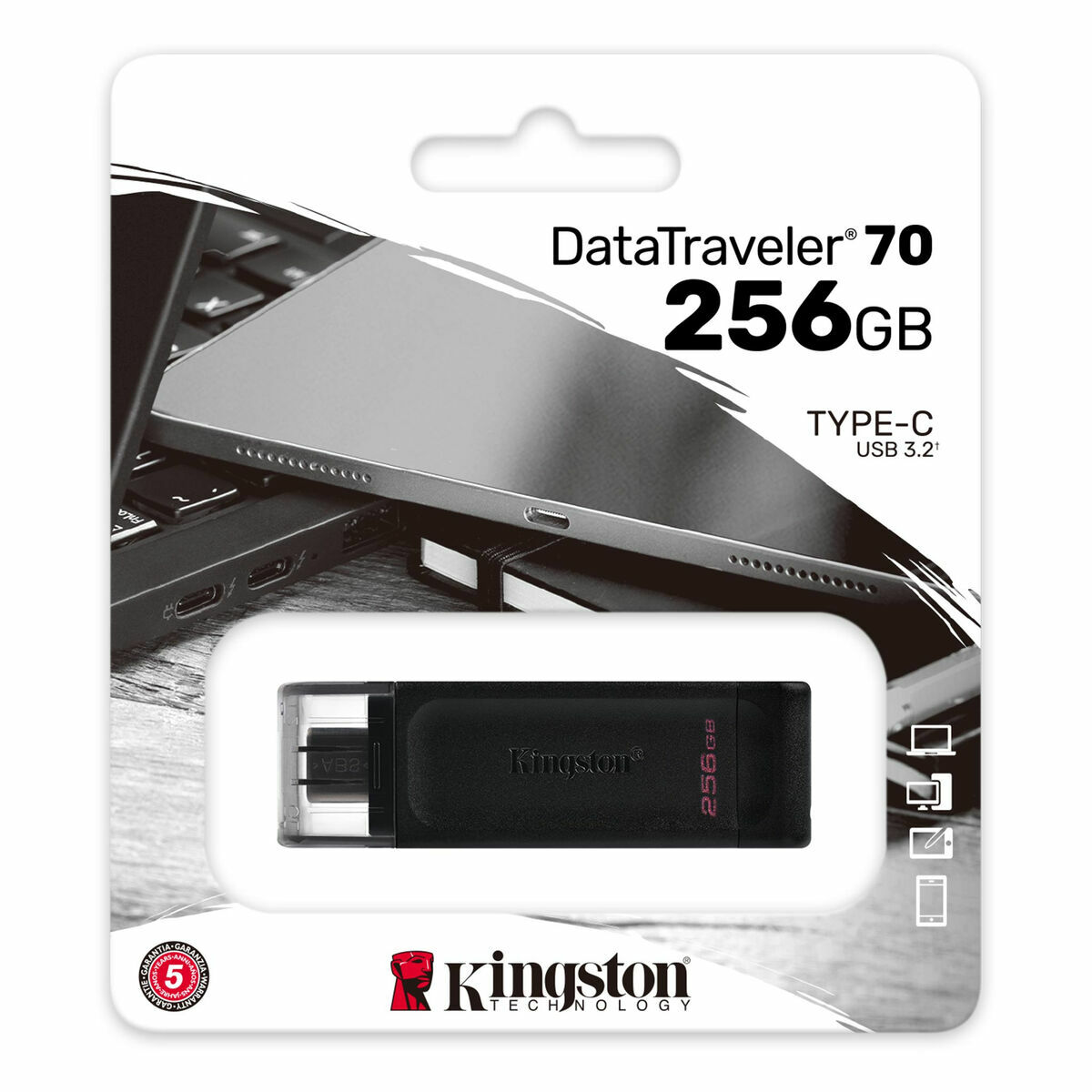 Clé USB Kingston DT70/256GB