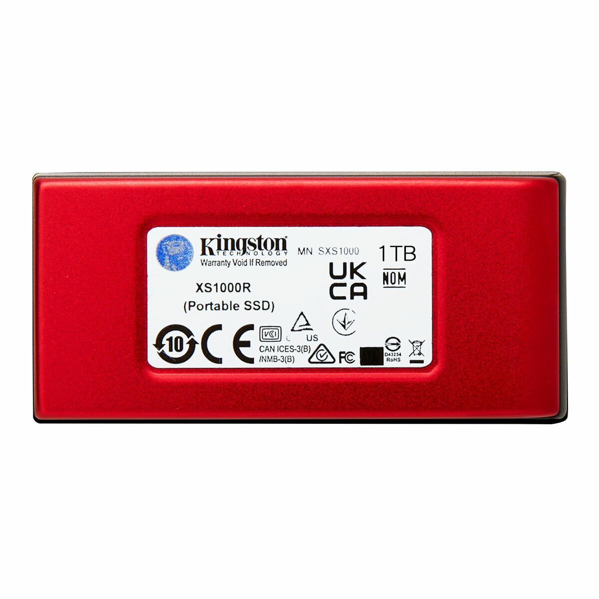 Afbeeldingen van External Hard Drive Kingston SXS1000R/1000G Red 1 TB SSD