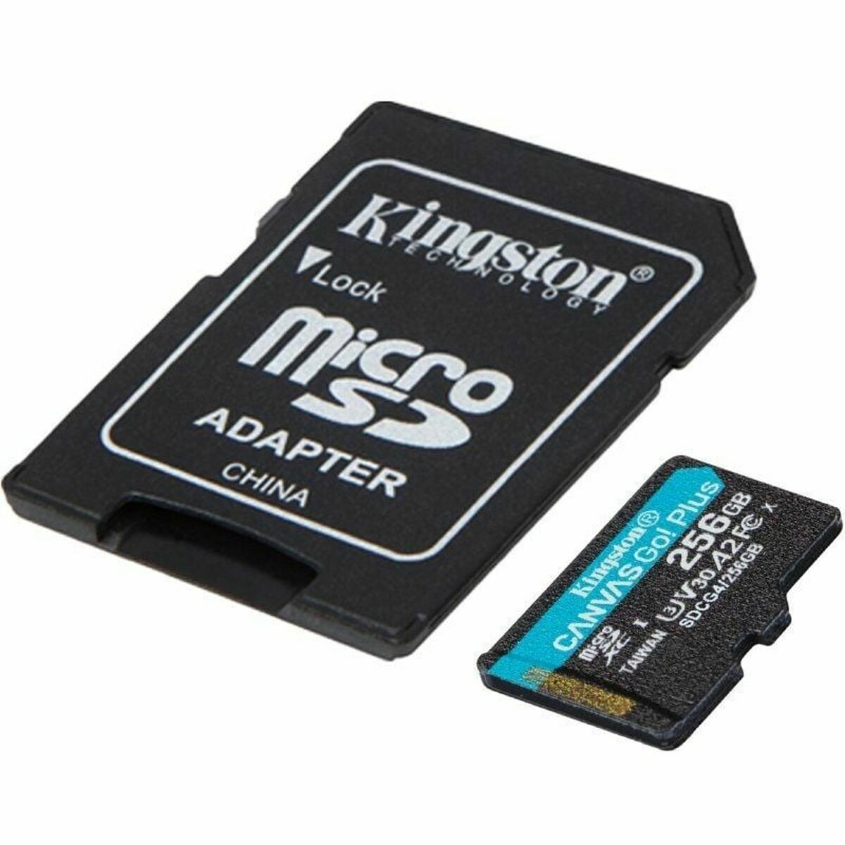 Bild von Micro SD Memory Card with Adaptor Kingston SDCG4/256GB 256 GB