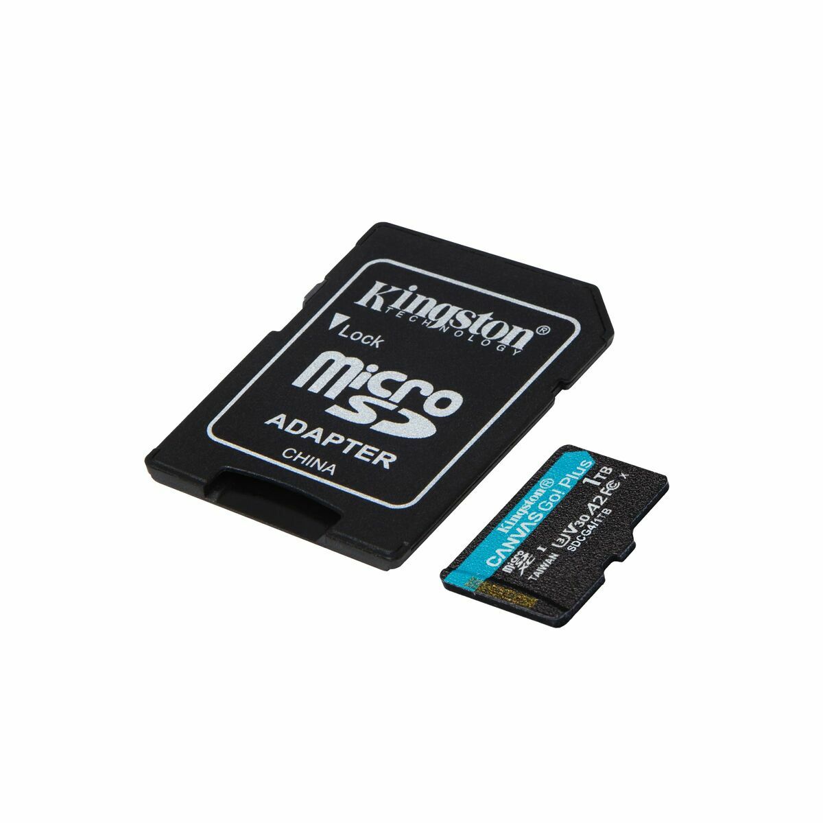 Picture of Micro SD Memory Card with Adaptor Kingston SDCG4/1TB