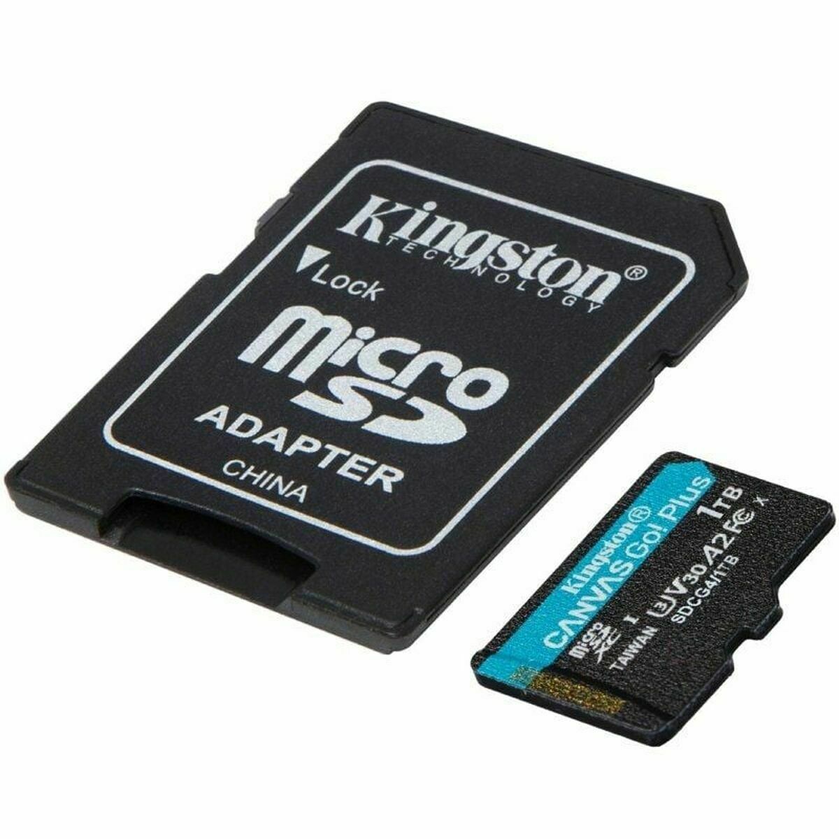 Picture of Micro SD Memory Card with Adaptor Kingston SDCG4/1TB