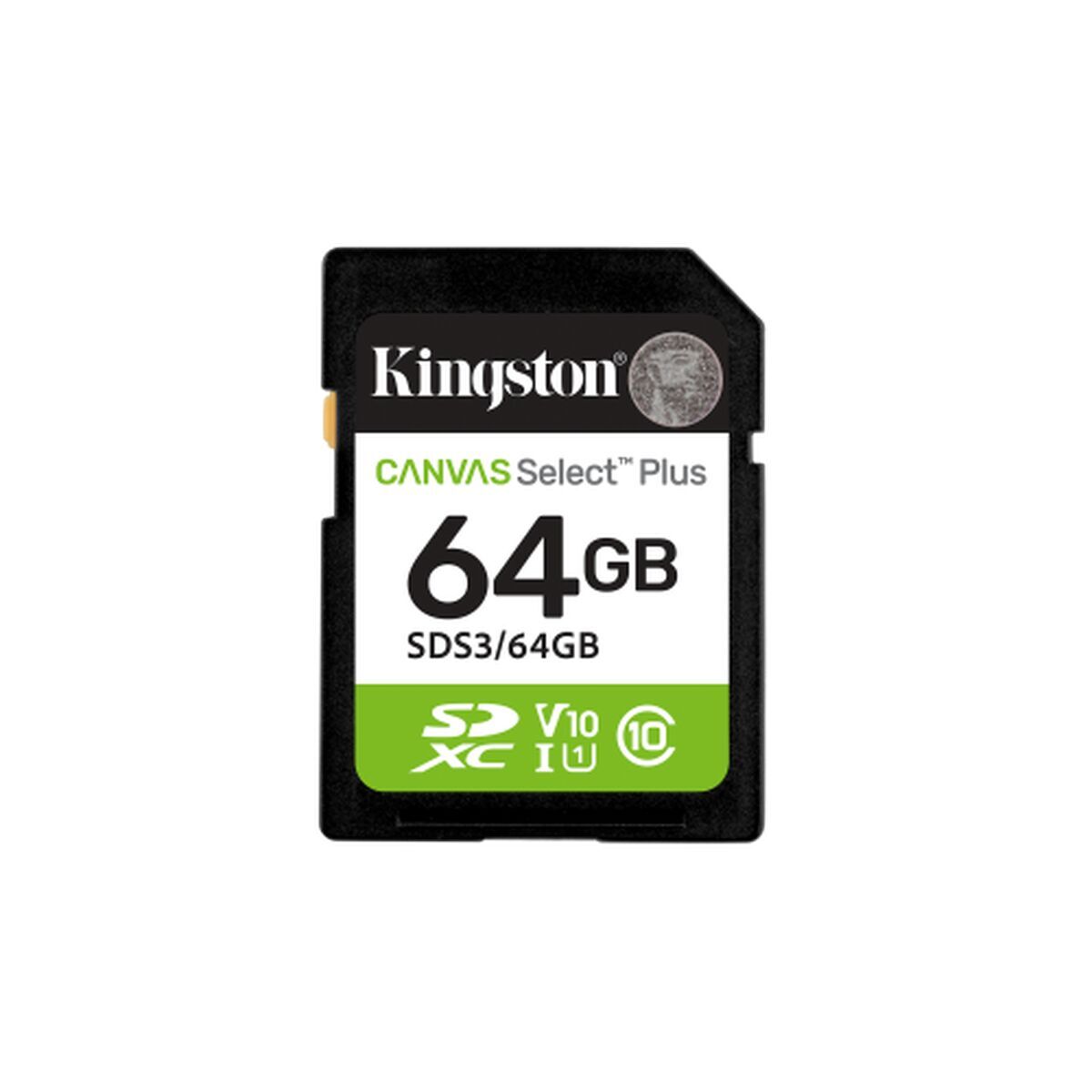 Image de Micro SD Memory Card with Adaptor Kingston SDS3/64GB 64 GB
