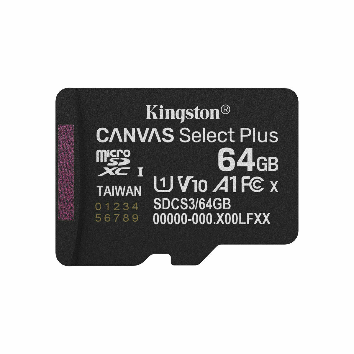 Afbeeldingen van Micro SD Memory Card with Adaptor Kingston SDCS3/64GBSP 64 GB